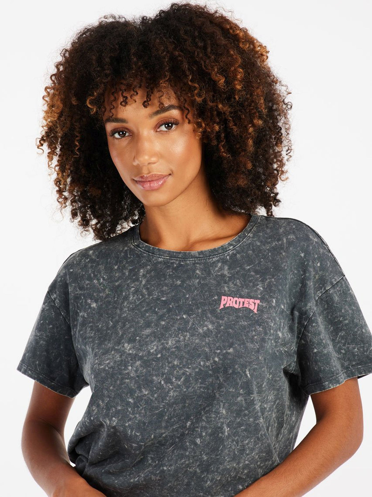 PROTEST PRTAlpha T-shirts & Tops | Anthra Grey