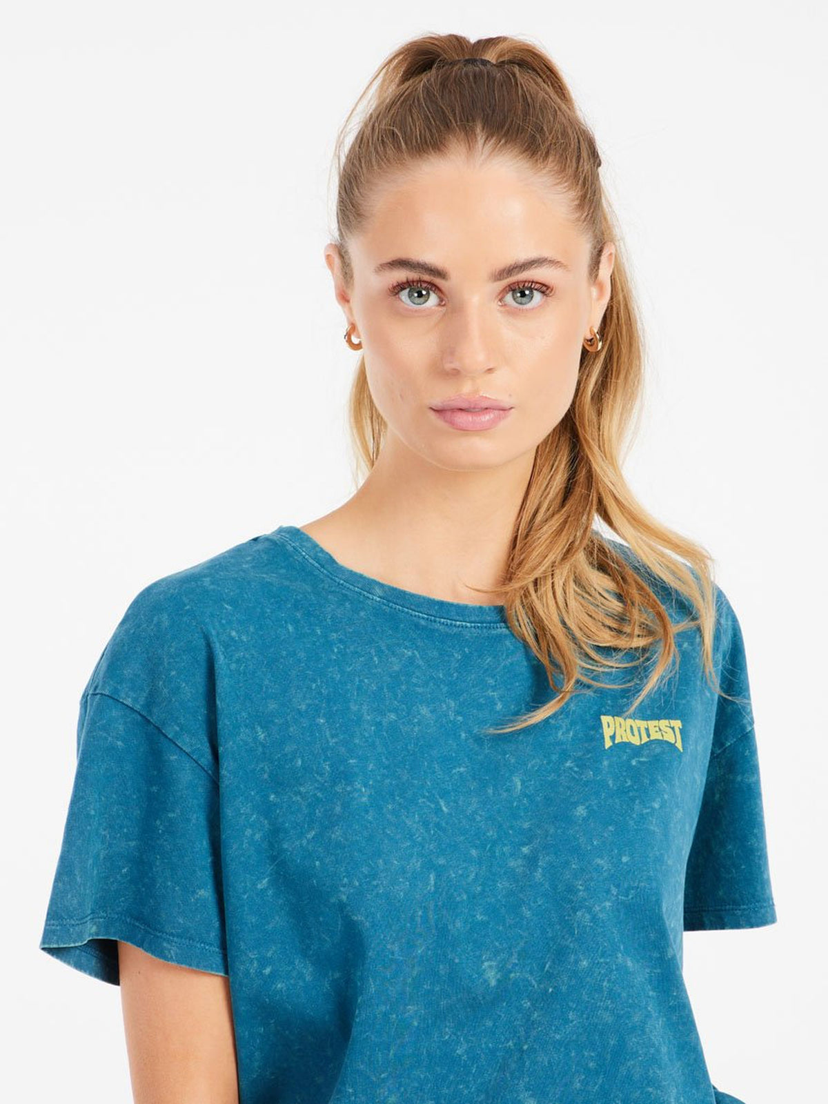 PROTEST PRTAlpha T-shirts & Tops | Surfing Blue