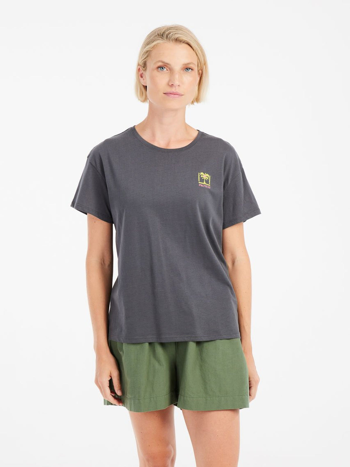 PROTEST PRTLassy T-shirts & Tops | Anthra Grey