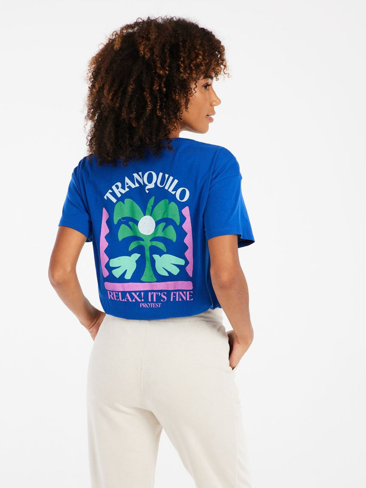 PROTEST PRTLassy T-shirts & Tops | Breeze Blue