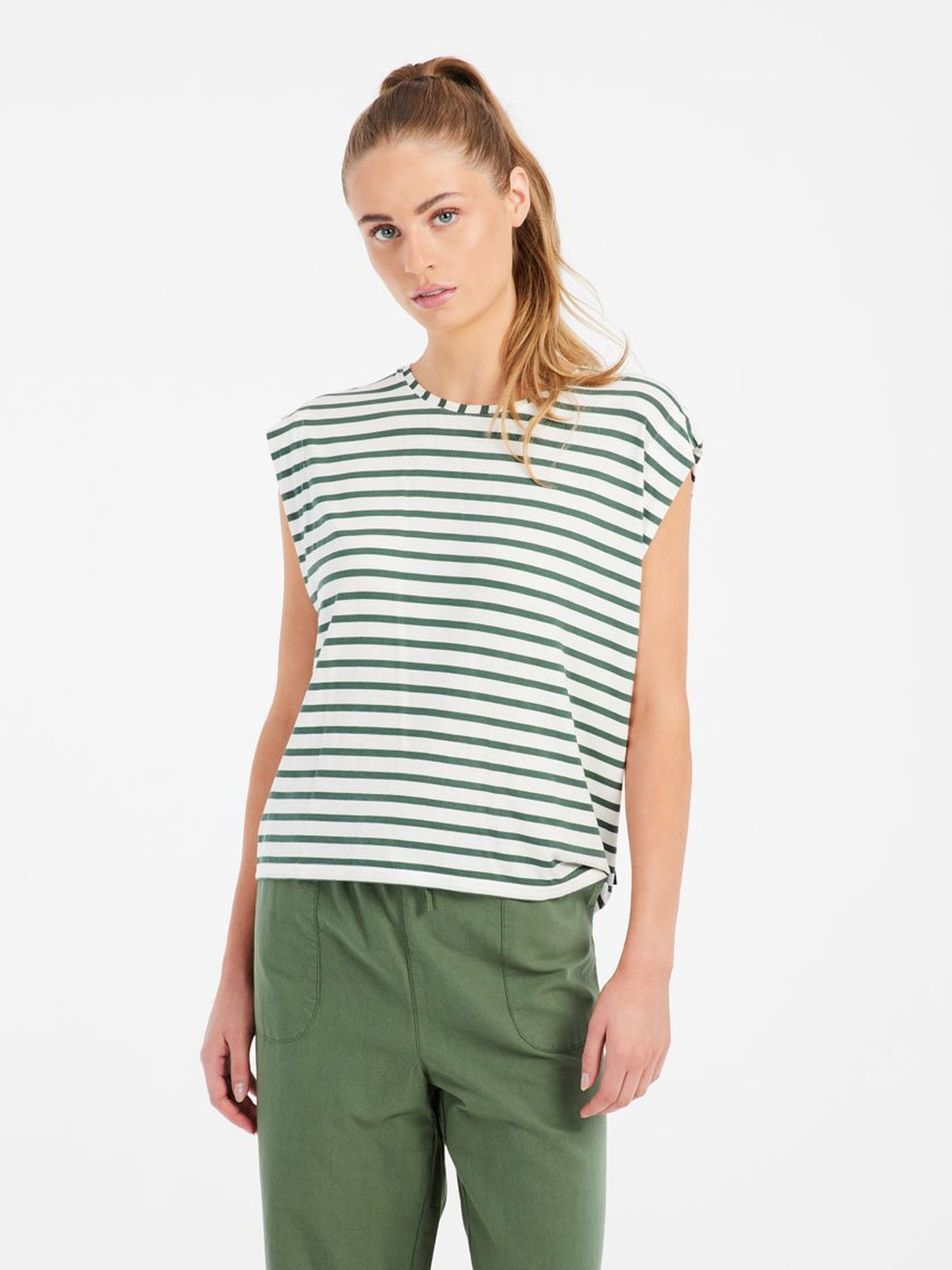 PROTEST PRTHanso T-shirts & Tops | Veggie Green