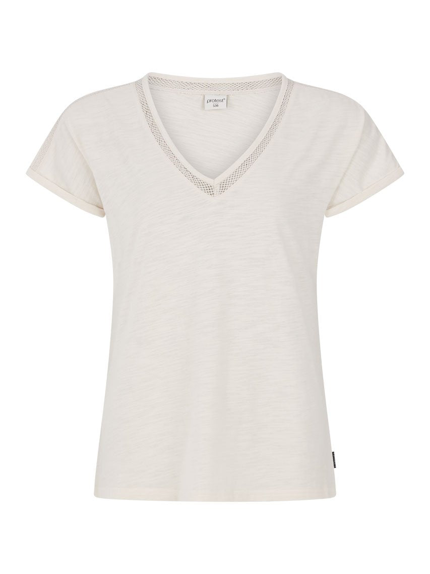 PROTEST PRTMondaysi T-Shirt | Kitoffwhite