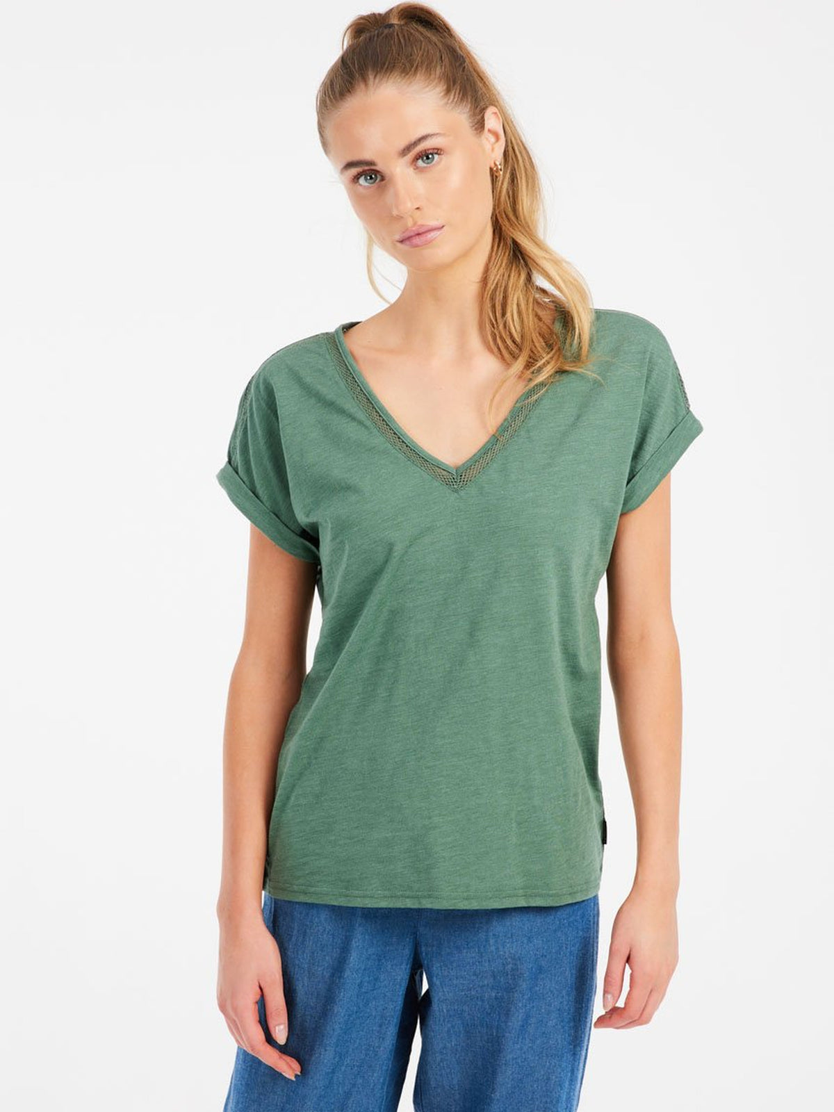 PROTEST PRTMondaysi Tees Shortsleeve | Veggie Green