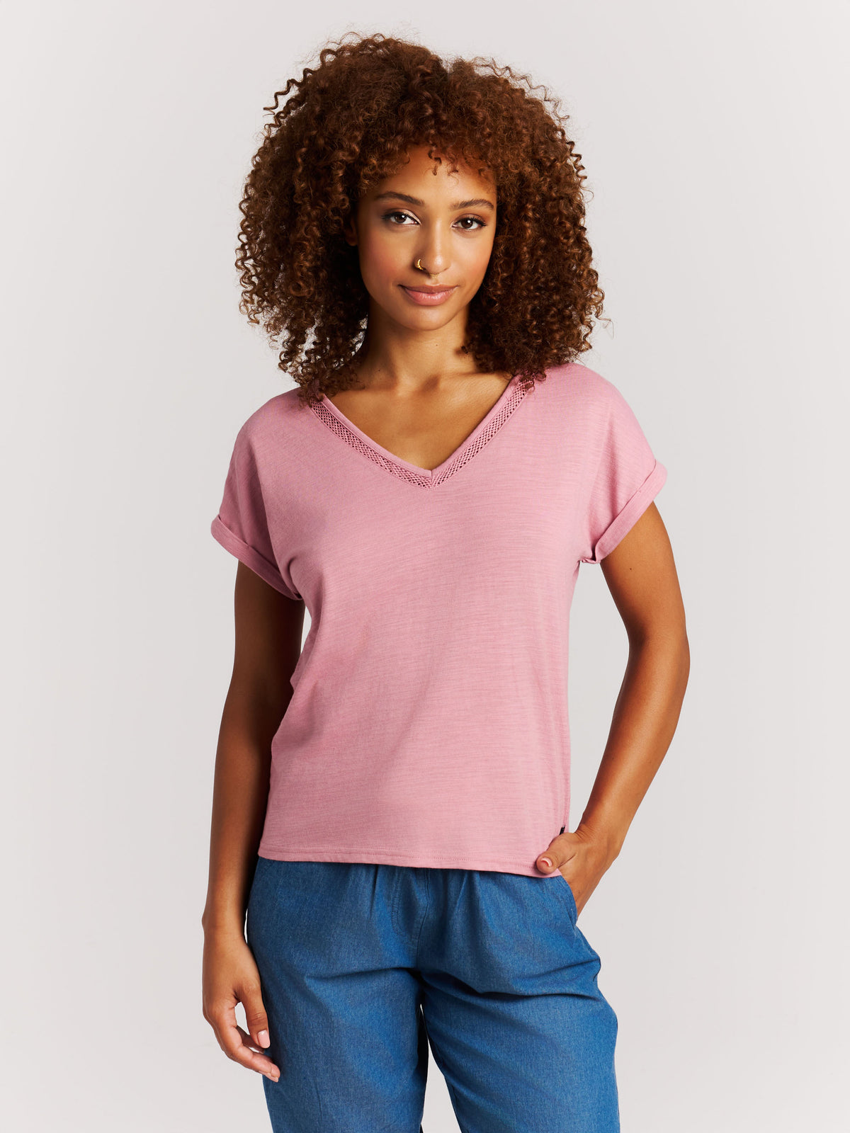 PROTEST PRTMondaysi Tees Shortsleeve | Tea Rosepink