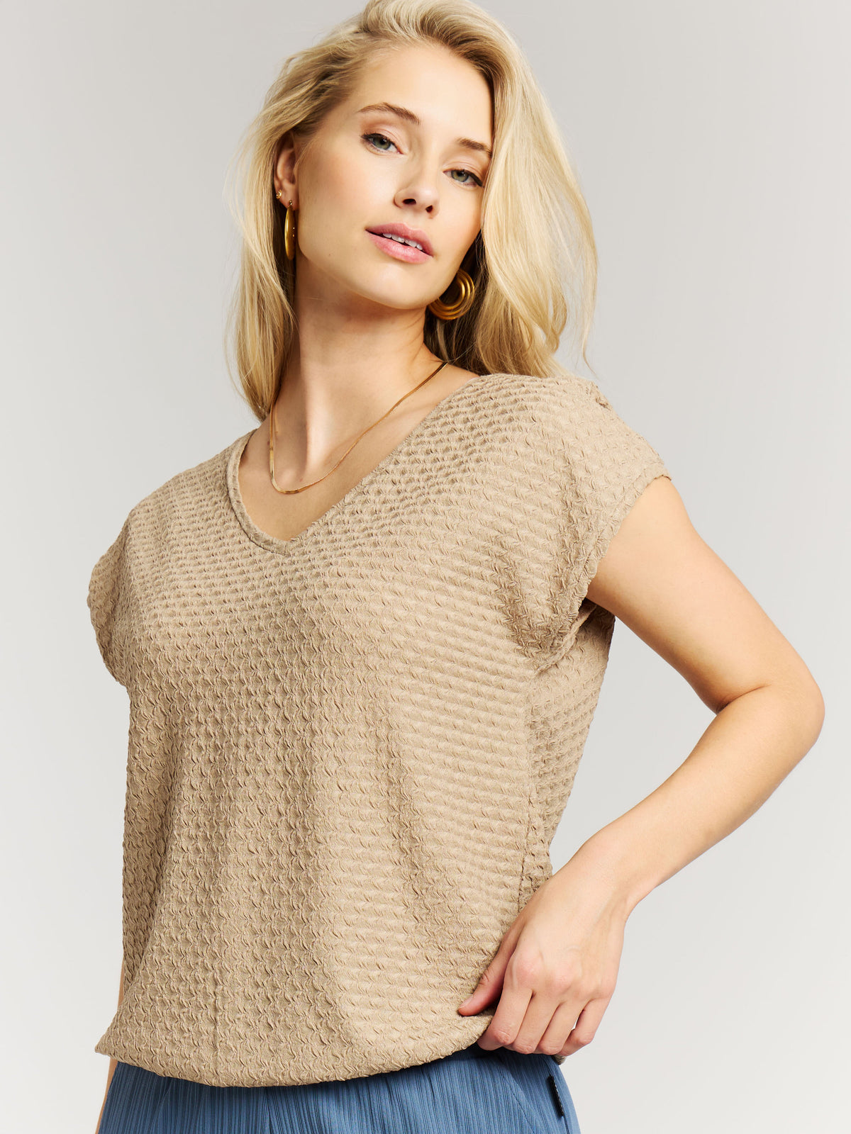 PROTEST PRTNele Tees Shortsleeve | BambooBeige