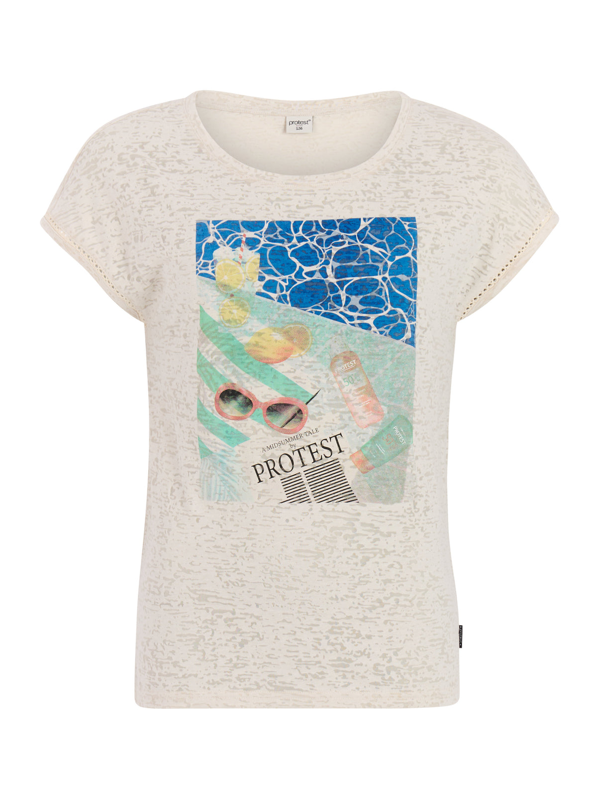 PROTEST PRTElles Tees Shortsleeve | Gladio Blue