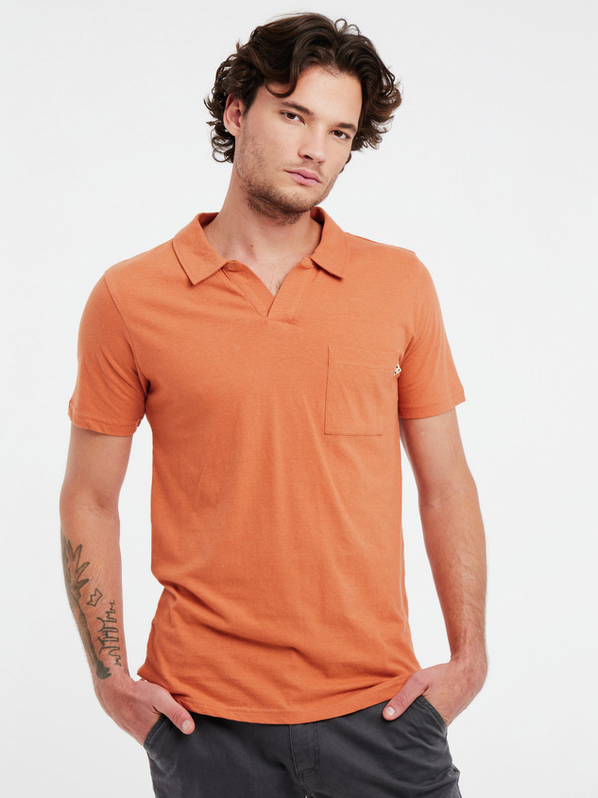 PROTEST NXGCIRIL polo | SquashOrange