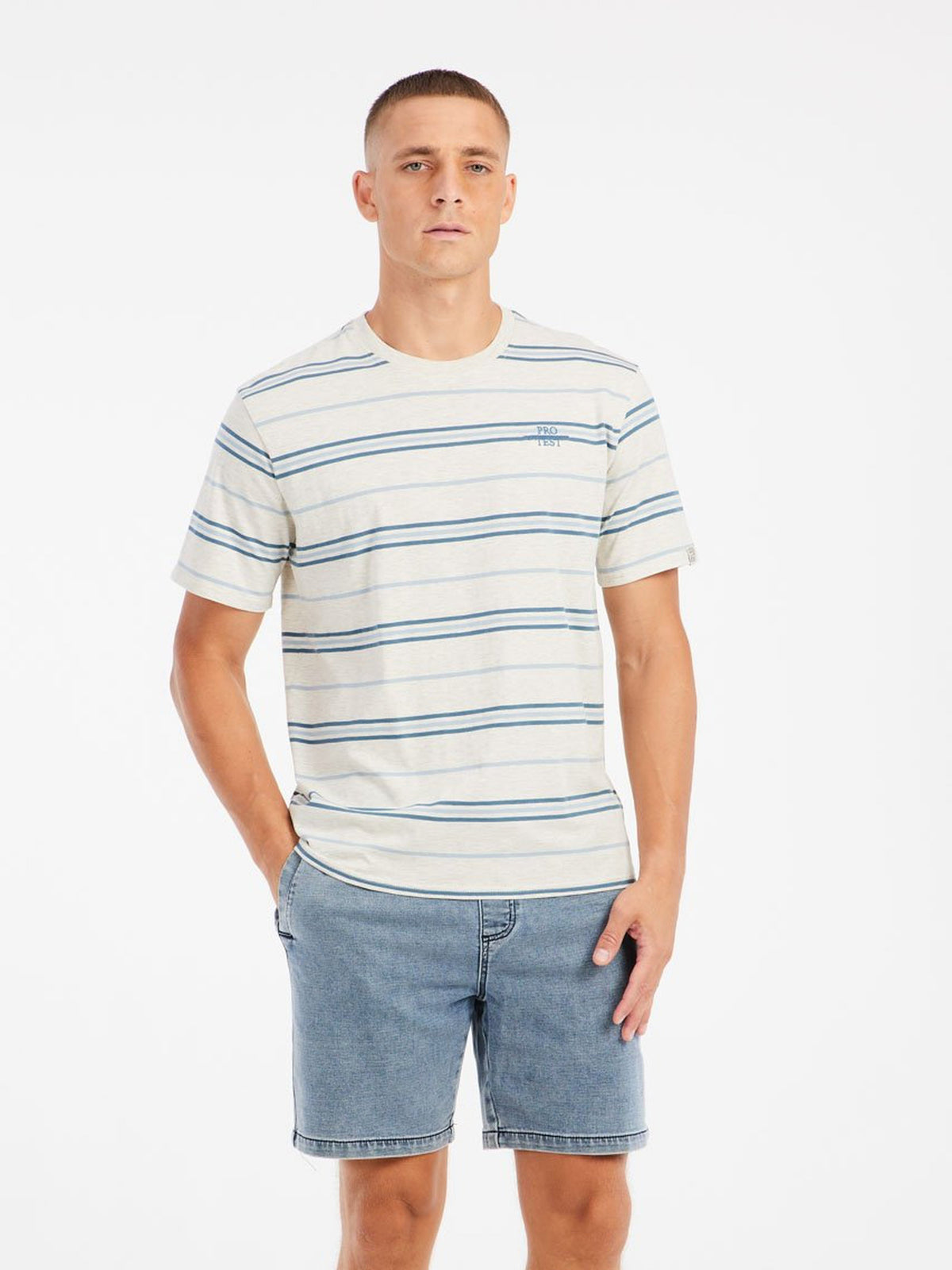 PROTEST PRTHuxly T-shirts & Polos | Raku Blue