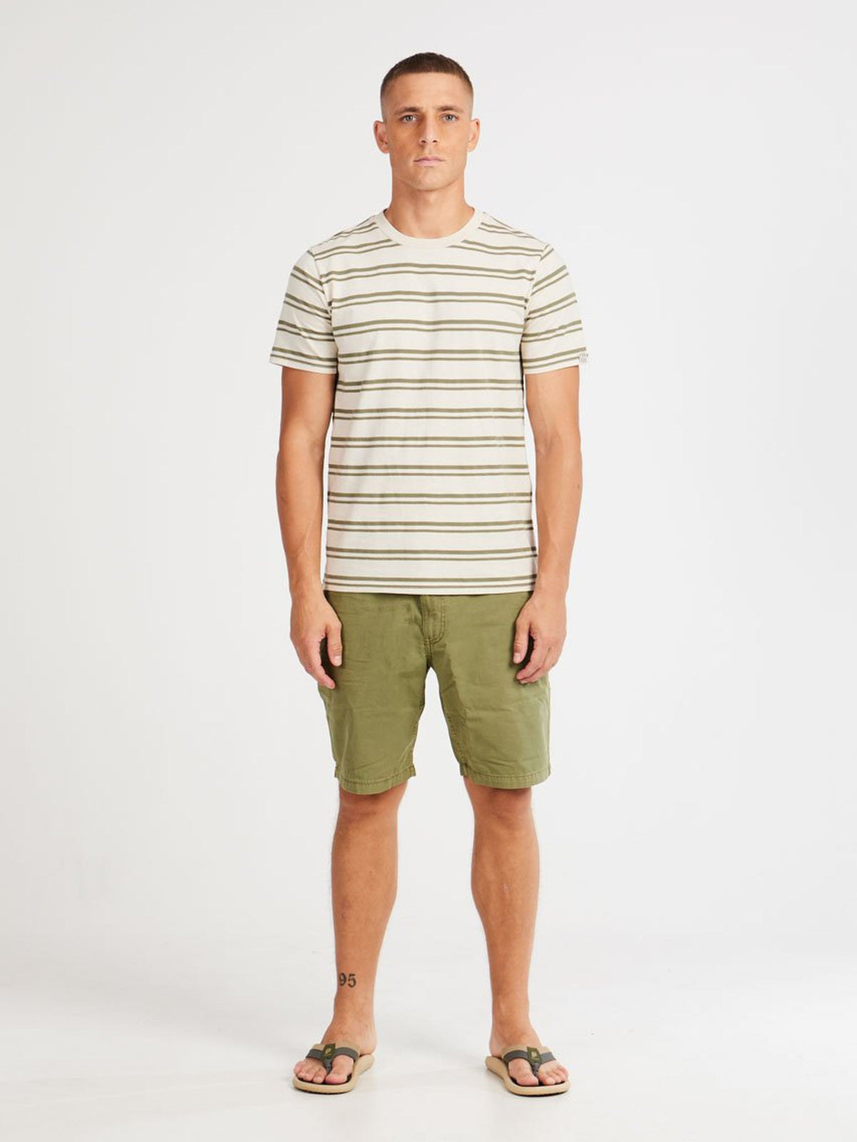 PROTEST PRTGuino T-shirts & Polos | Artichoke green