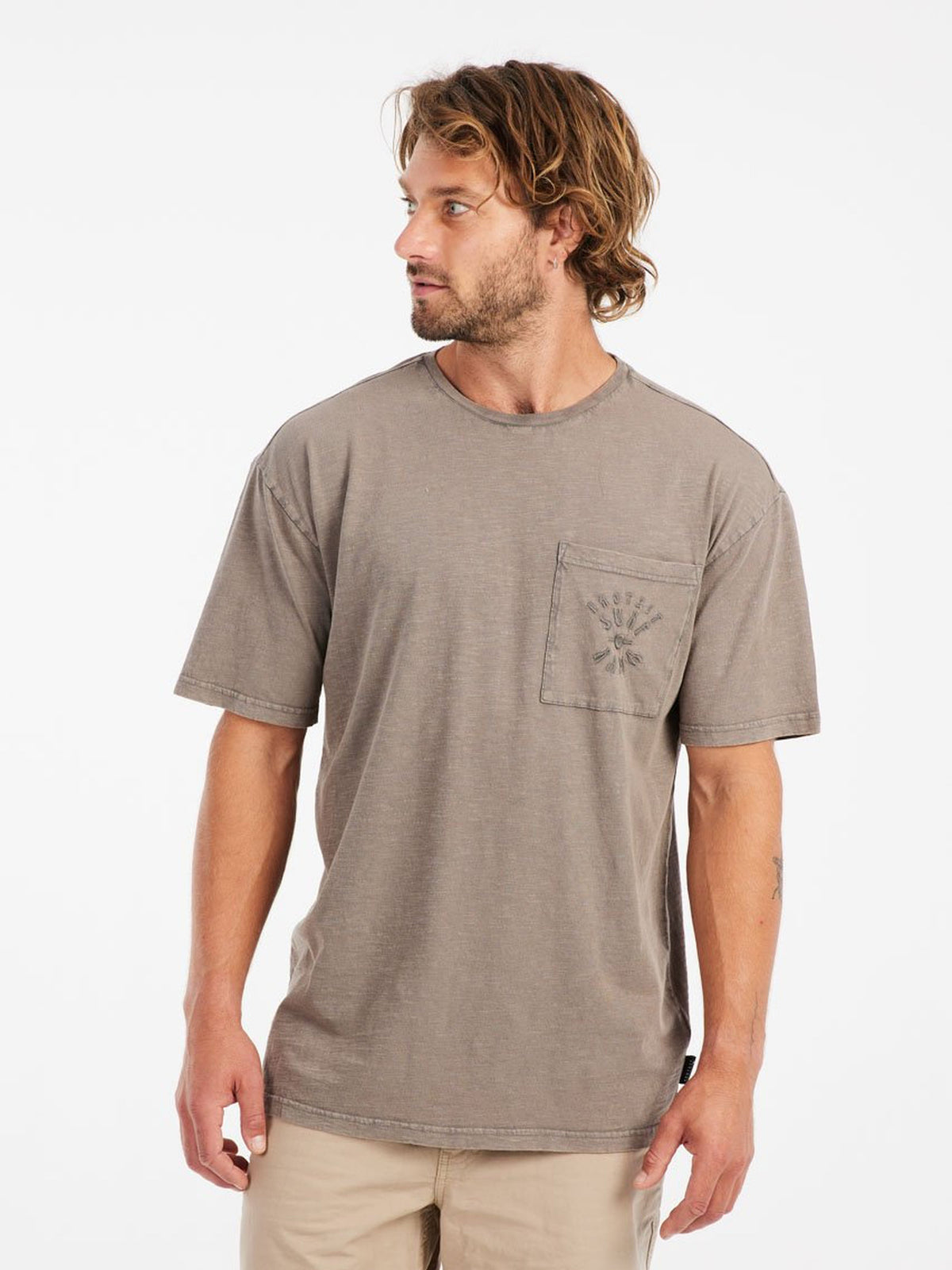 PROTEST PRTFarrel T-shirts & Polos | Soil Grey