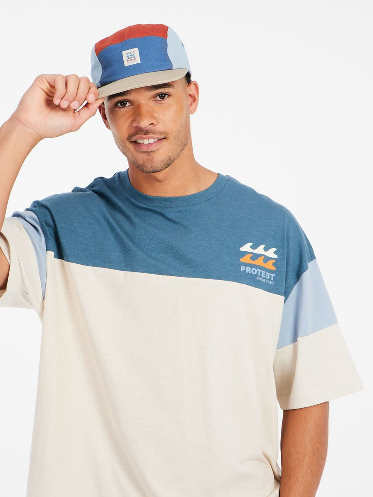 PROTEST PRTDuel T-shirts & Polos | Raku Blue