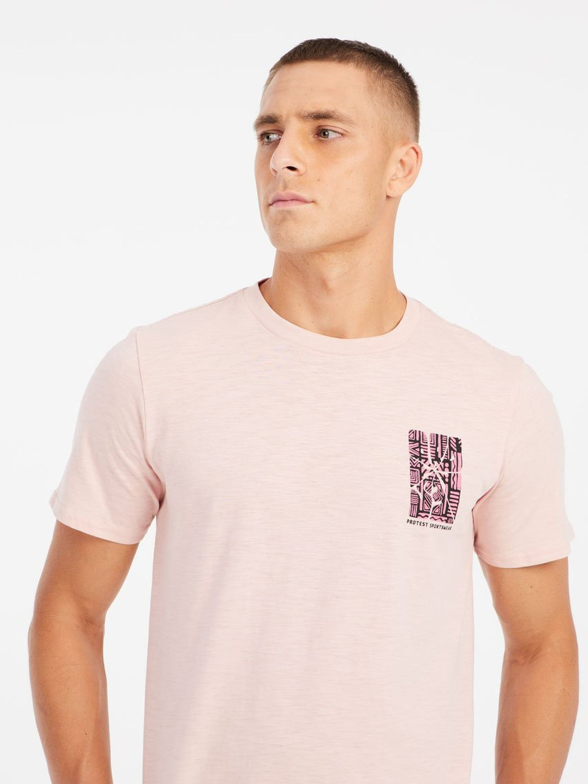 PROTEST PRTVictor T-shirts & Polos | Peach Pink