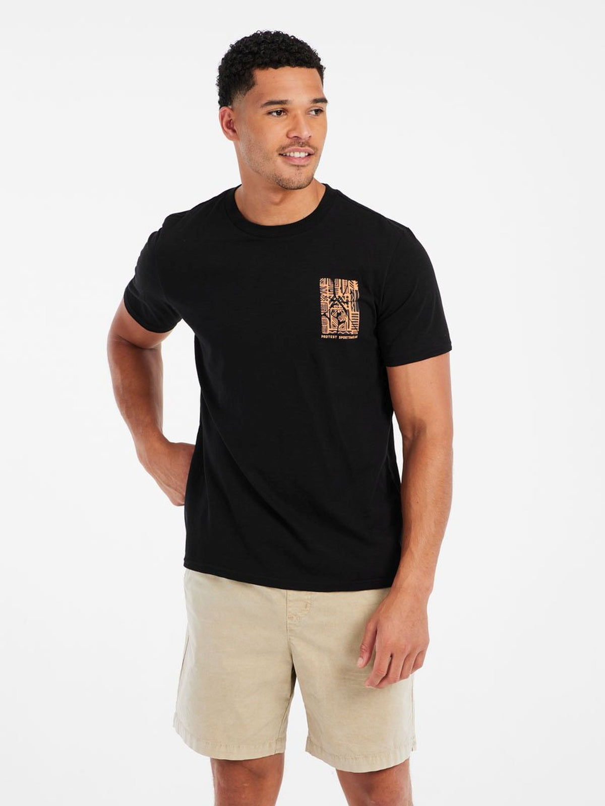PROTEST PRTVictor T-shirts & Polos | True Black