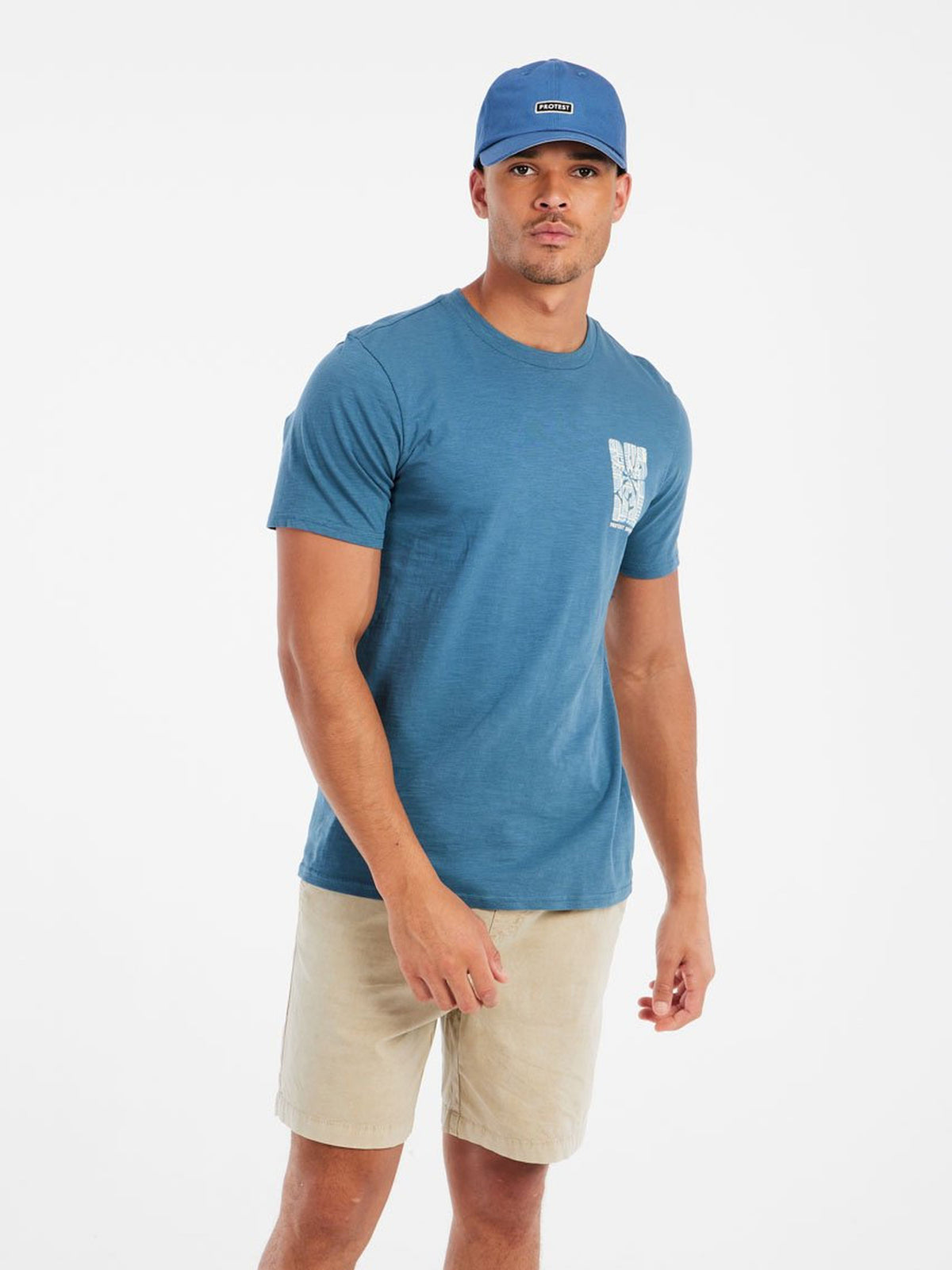 PROTEST PRTVictor T-shirts & Polos | Raku Blue