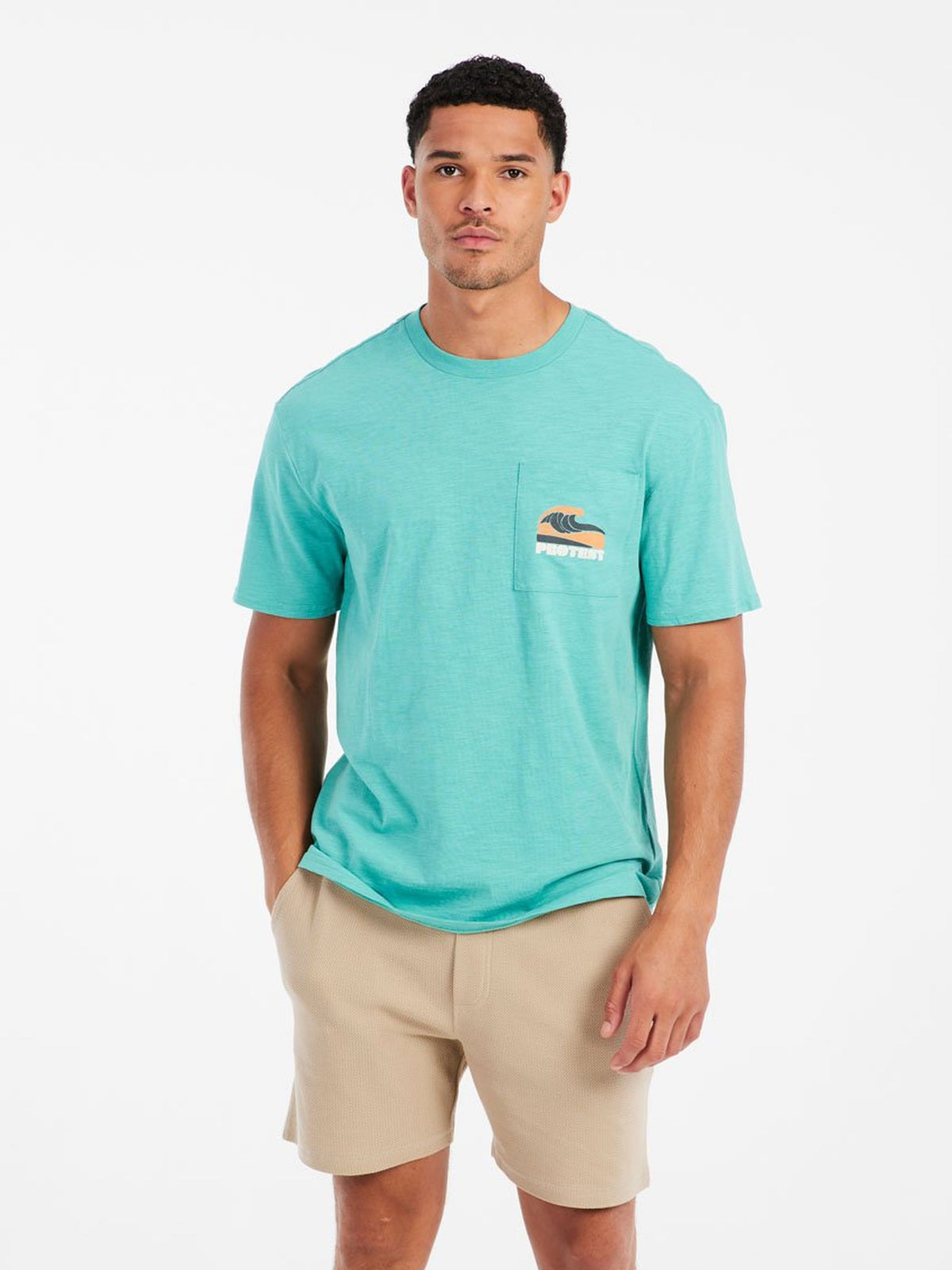 PROTEST PRTJake T-shirts & Polos | Wave Green