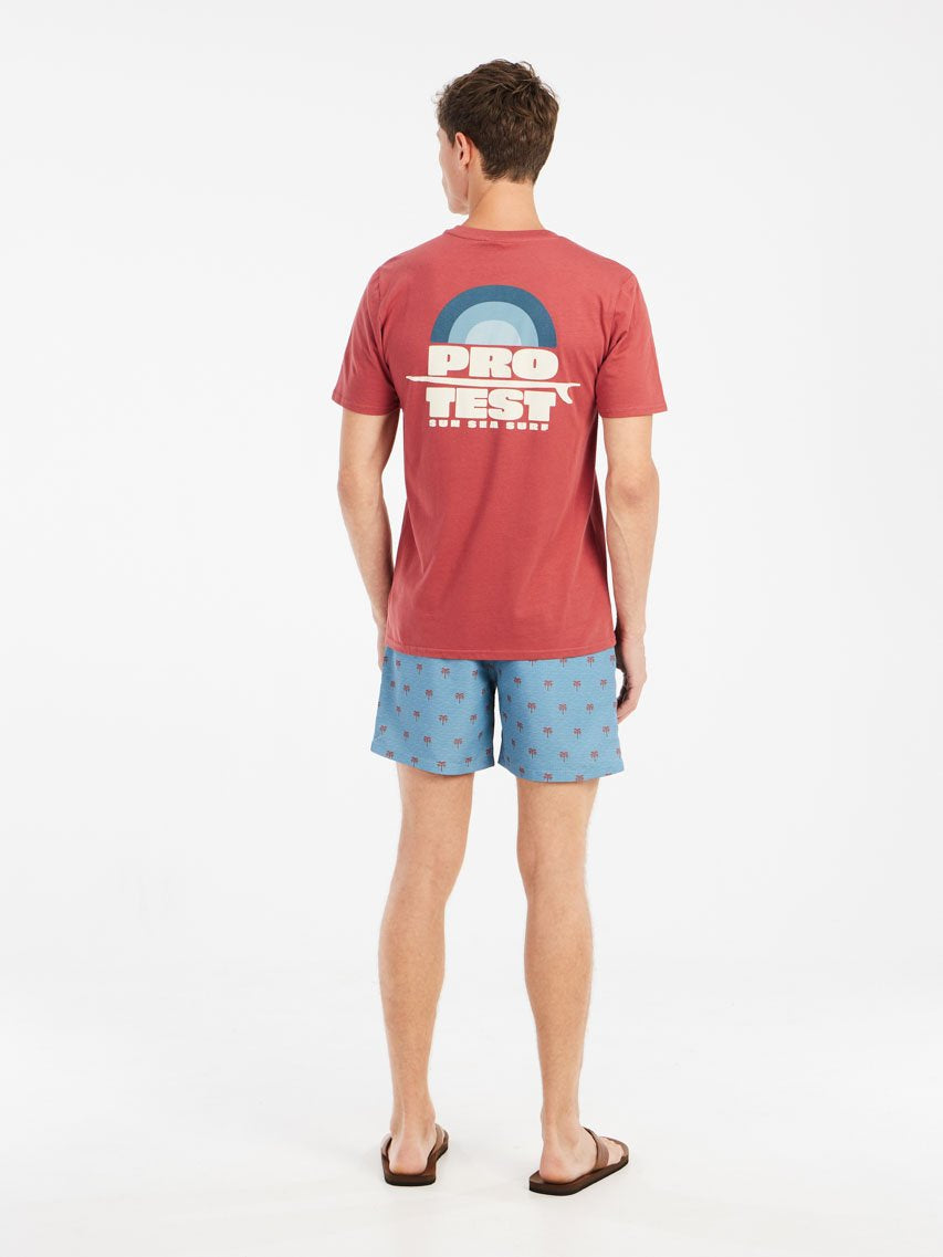 PROTEST PRTBaio T-Shirt | Brick Red