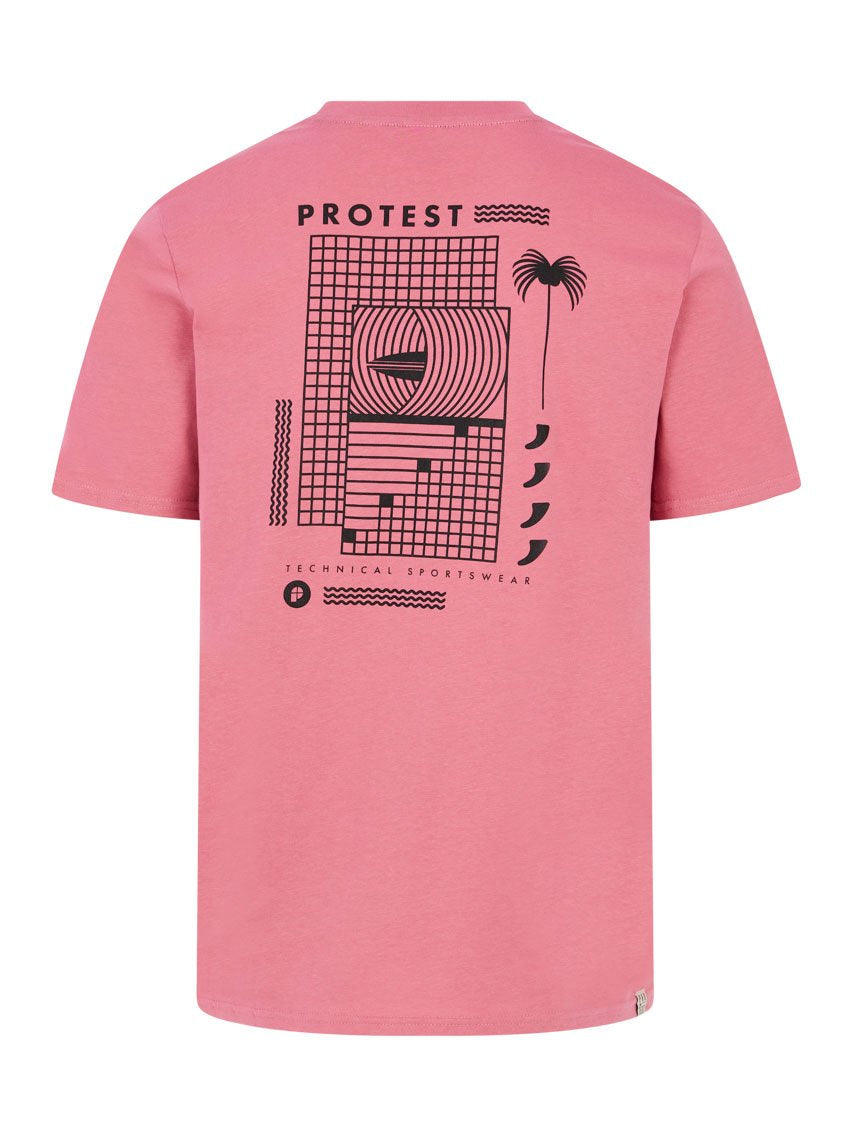 PROTEST PRTKeidi T-Shirt | DuskSkyPink
