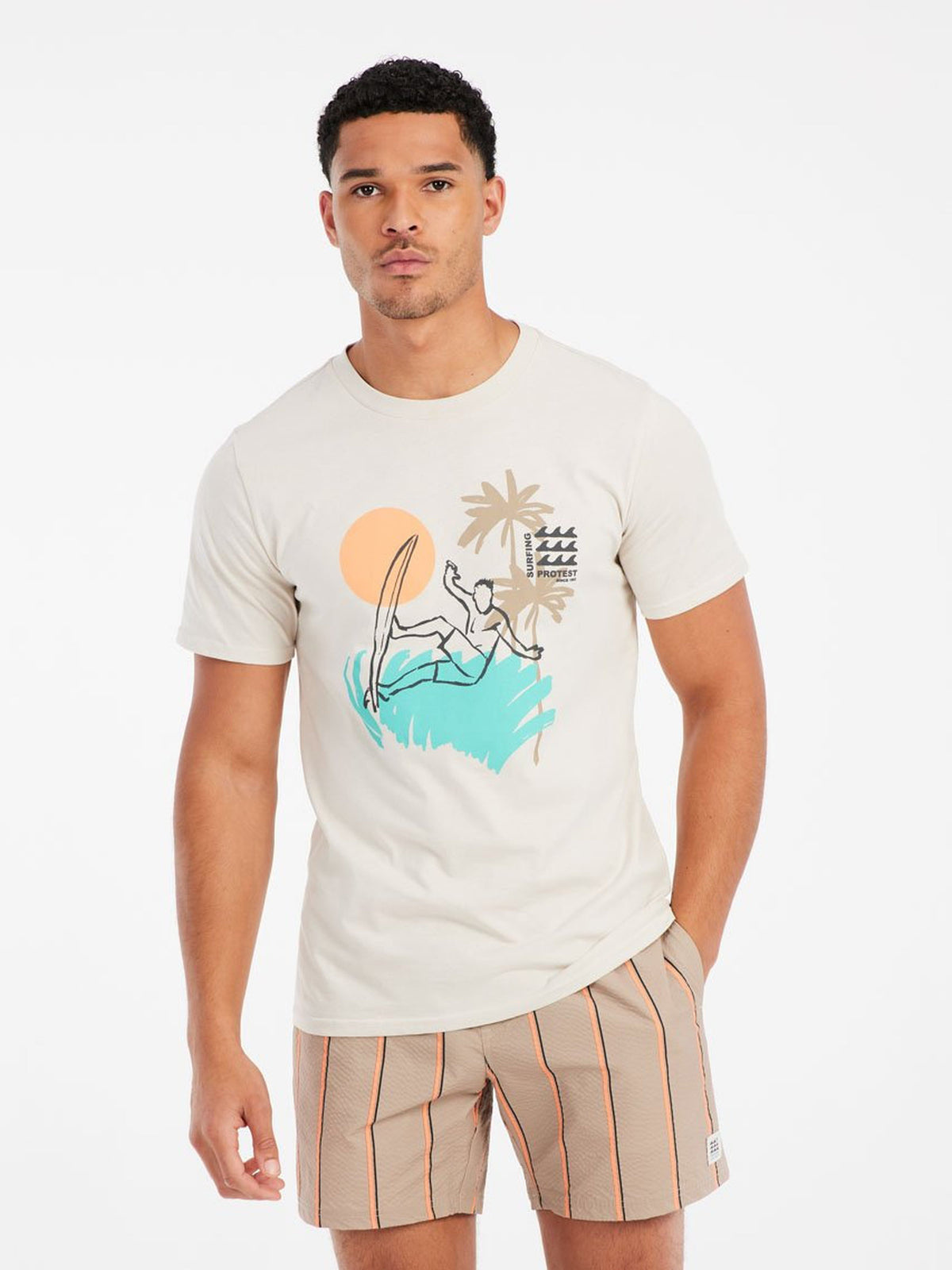 PROTEST PRTRodas T-shirts & Polos | Kitoffwhite