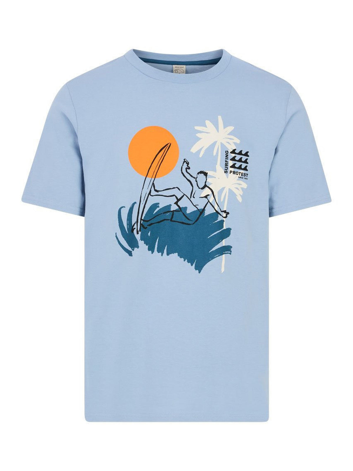 PROTEST PRTRodas T-shirts & Polos | Dusty Blue