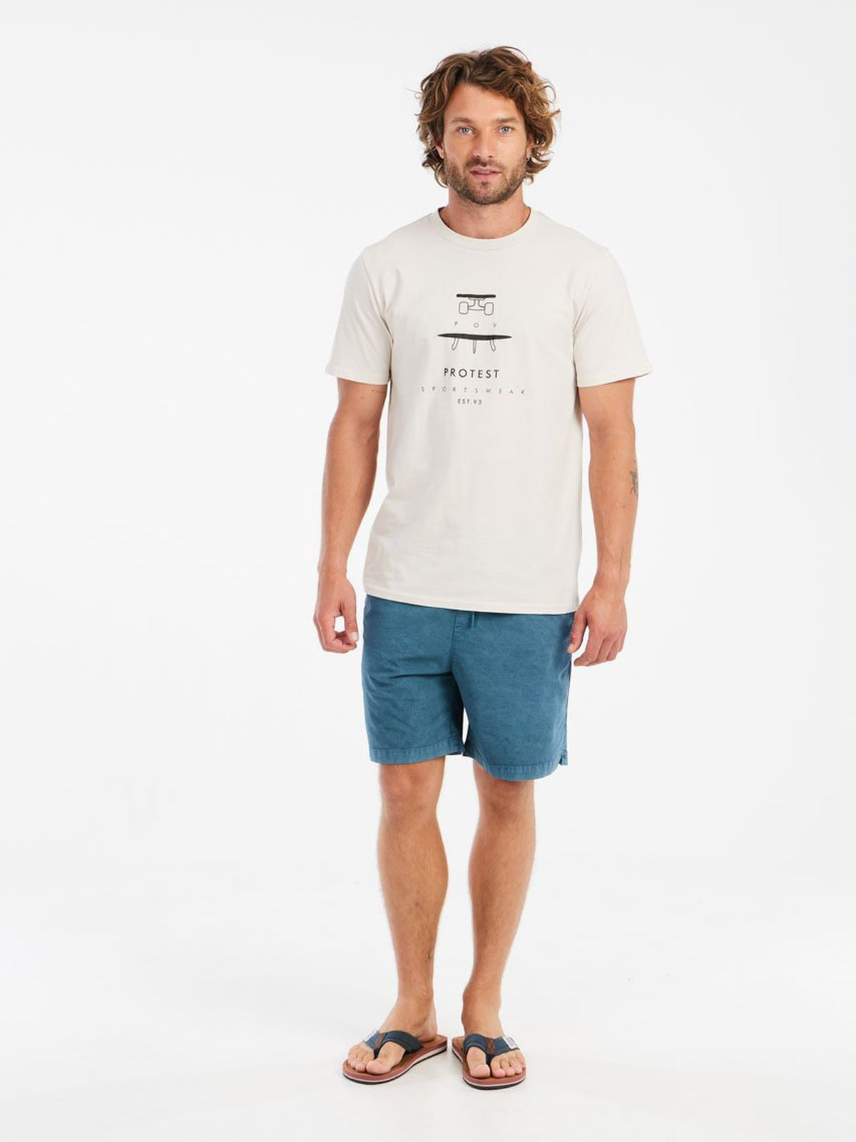 PROTEST PRTAndros T-shirts & Polos | Kitoffwhite