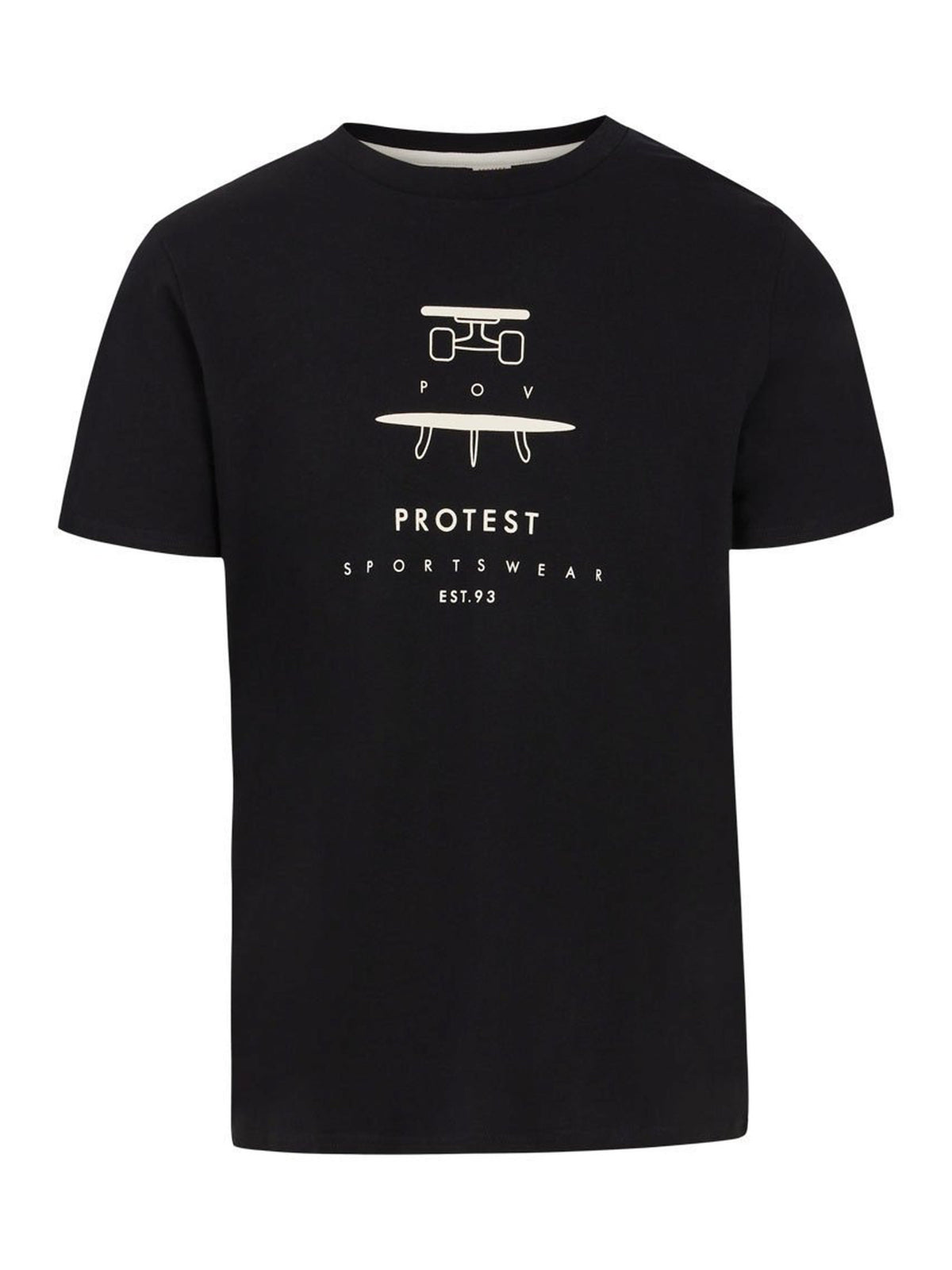 PROTEST PRTAndros T-shirts & Polos | True Black