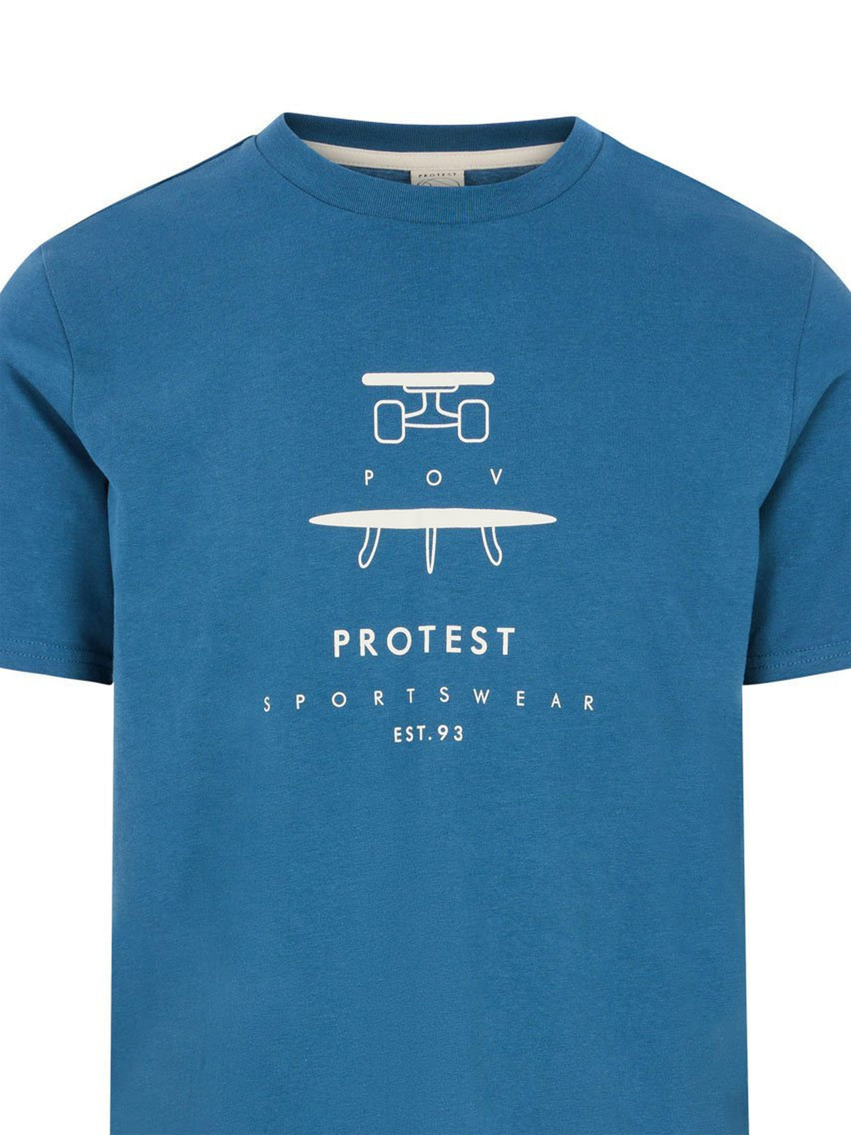 PROTEST PRTAndros T-shirts & Polos | Raku Blue