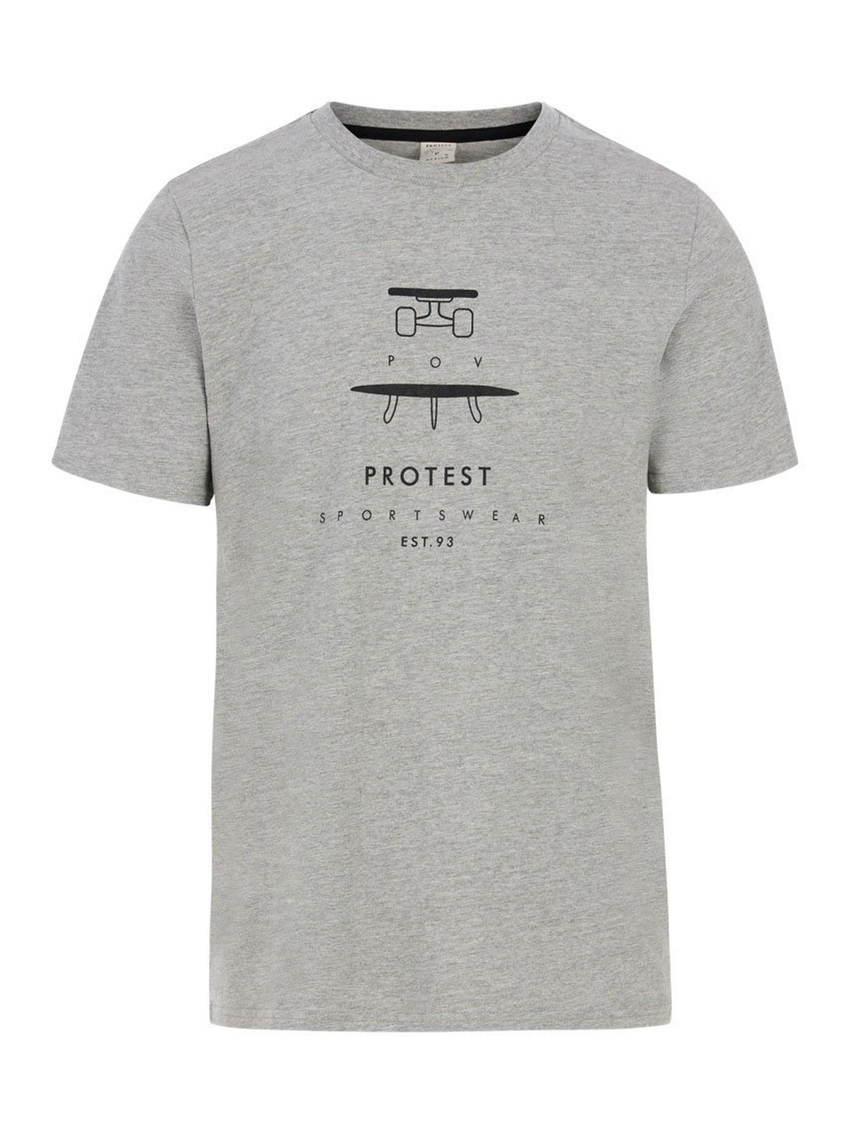 PROTEST PRTAndros T-shirts & Polos | Dark Grey Melee