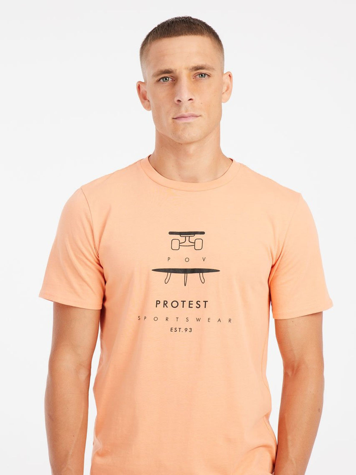 PROTEST PRTAndros T-shirts & Polos | Cadmium Orange