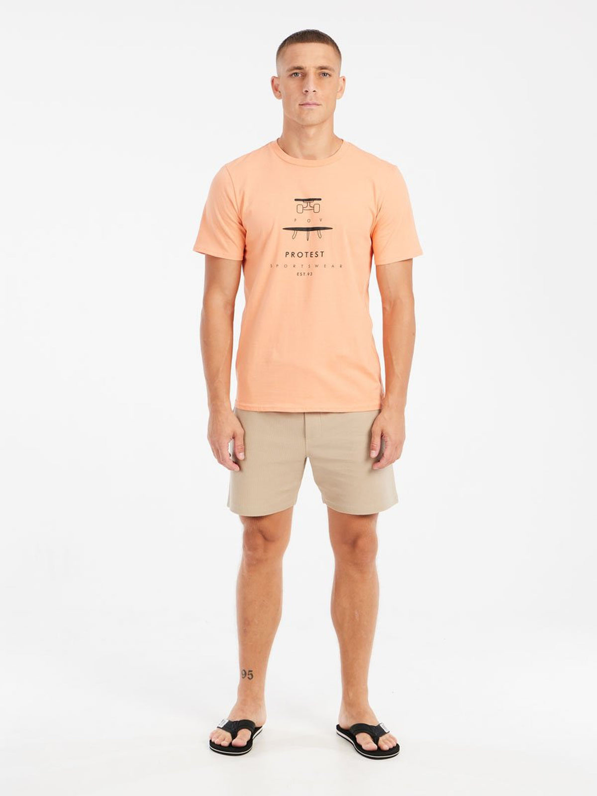 PROTEST PRTAndros T-shirts & Polos | Cadmium Orange