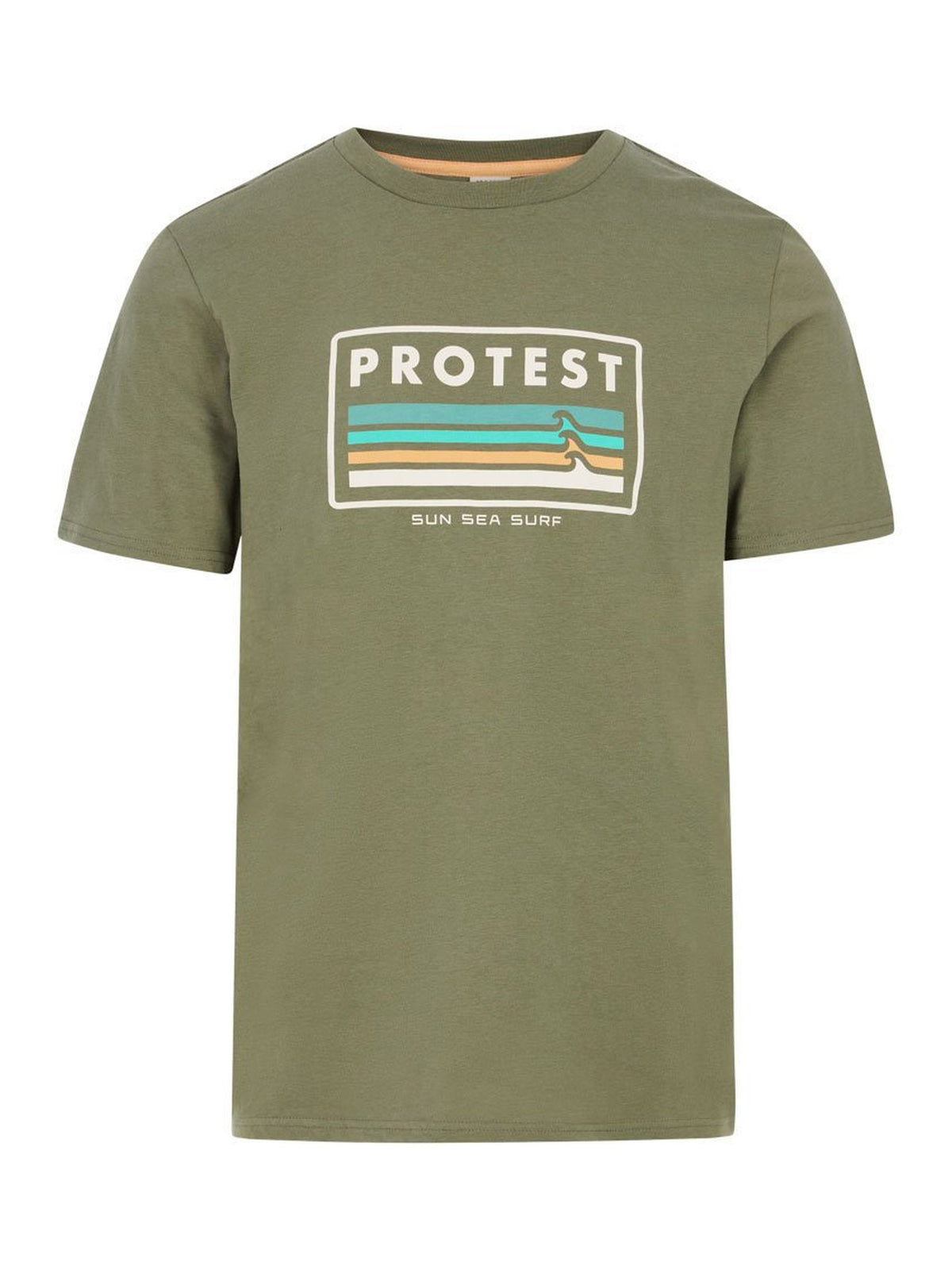 PROTEST PRTBarn T-shirts & Polos | Artichoke green