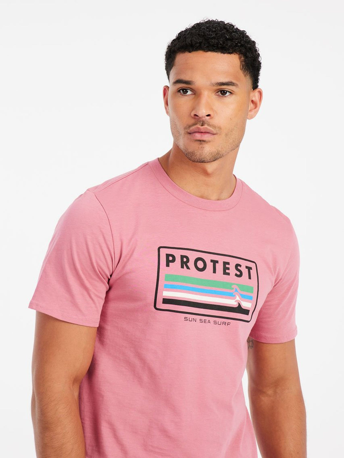 PROTEST PRTBarn T-shirts & Polos | DuskSkyPink