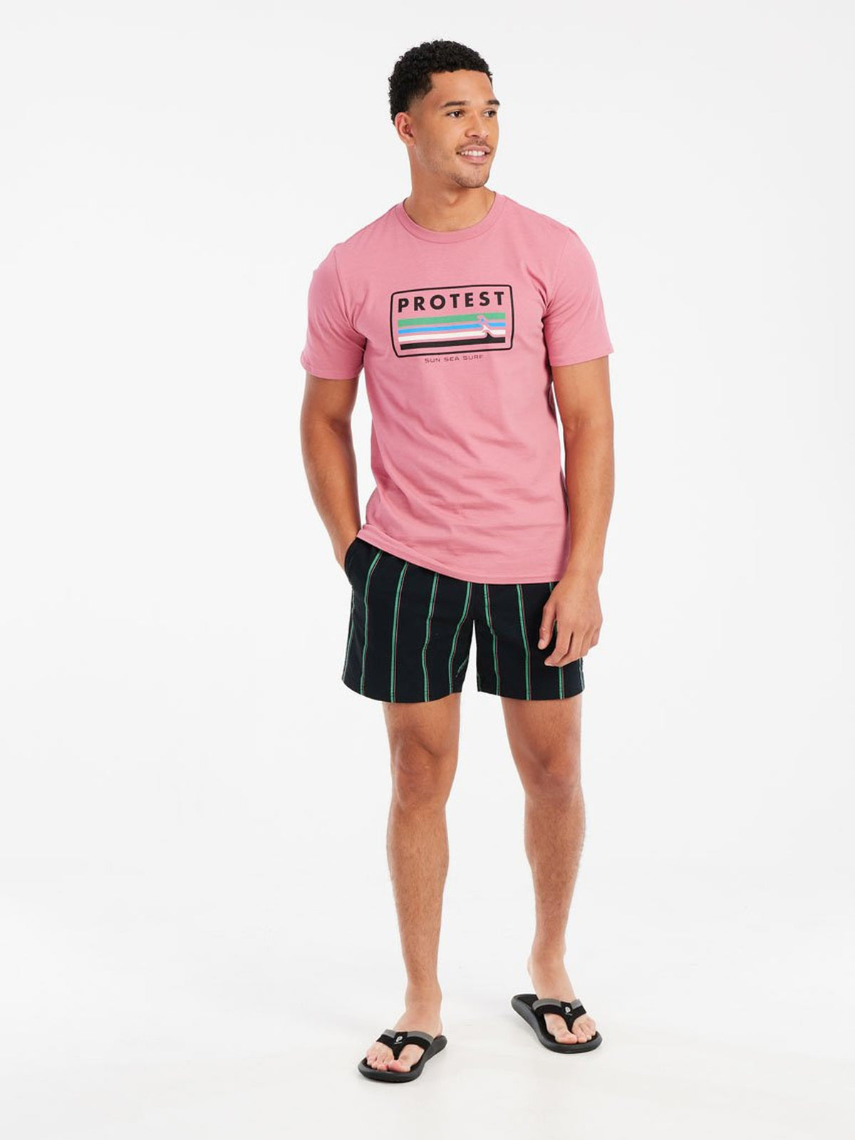 PROTEST PRTBarn T-shirts & Polos | DuskSkyPink