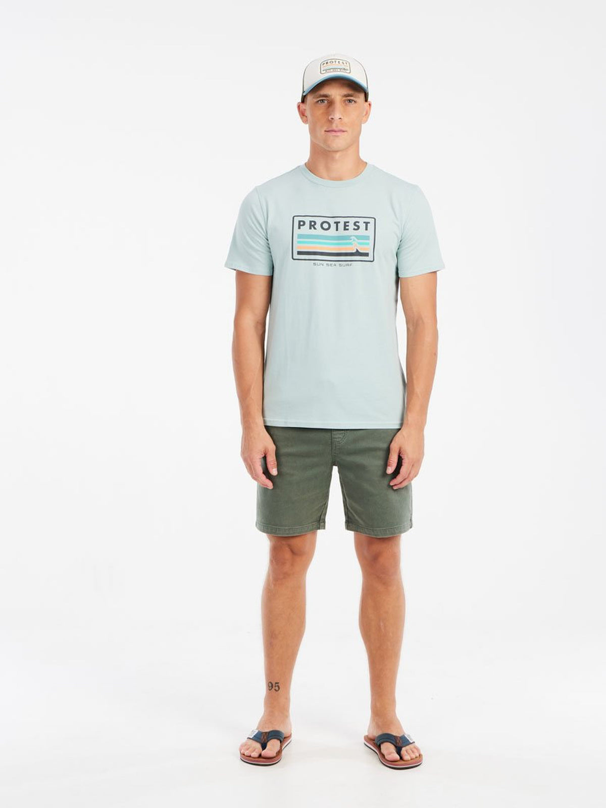 PROTEST PRTBarn T-shirts & Polos | Pale Green