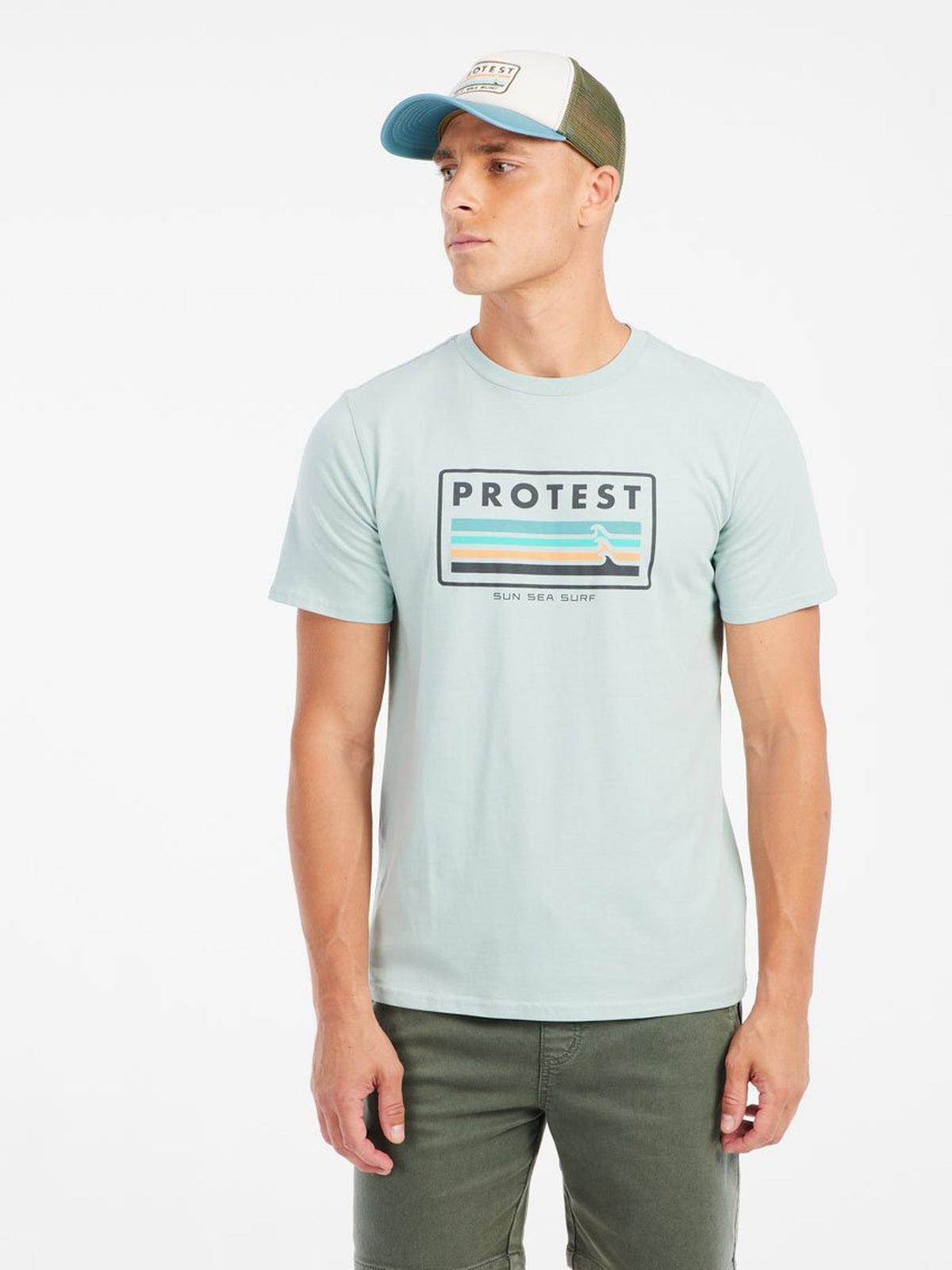 PROTEST PRTBarn T-shirts & Polos | Pale Green