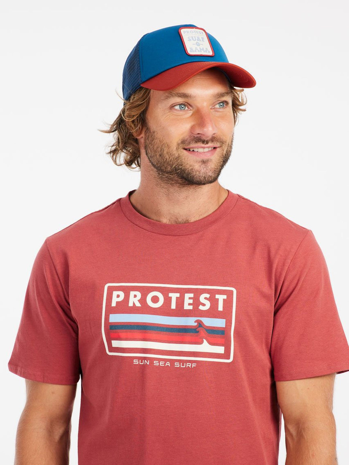 PROTEST PRTBarn T-shirts & Polos | Brick Red