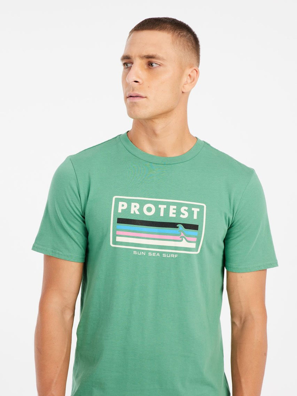PROTEST PRTBarn T-shirts & Polos | Cactus Green