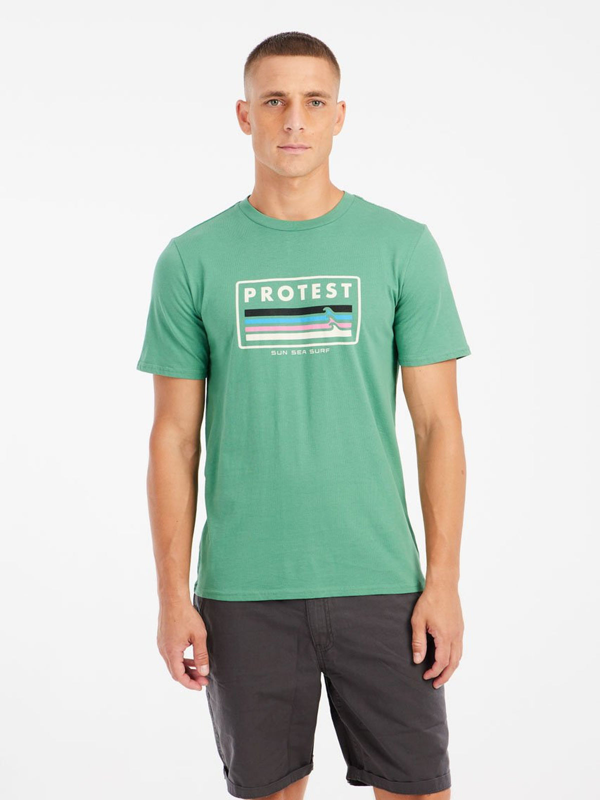 PROTEST PRTBarn T-shirts & Polos | Cactus Green