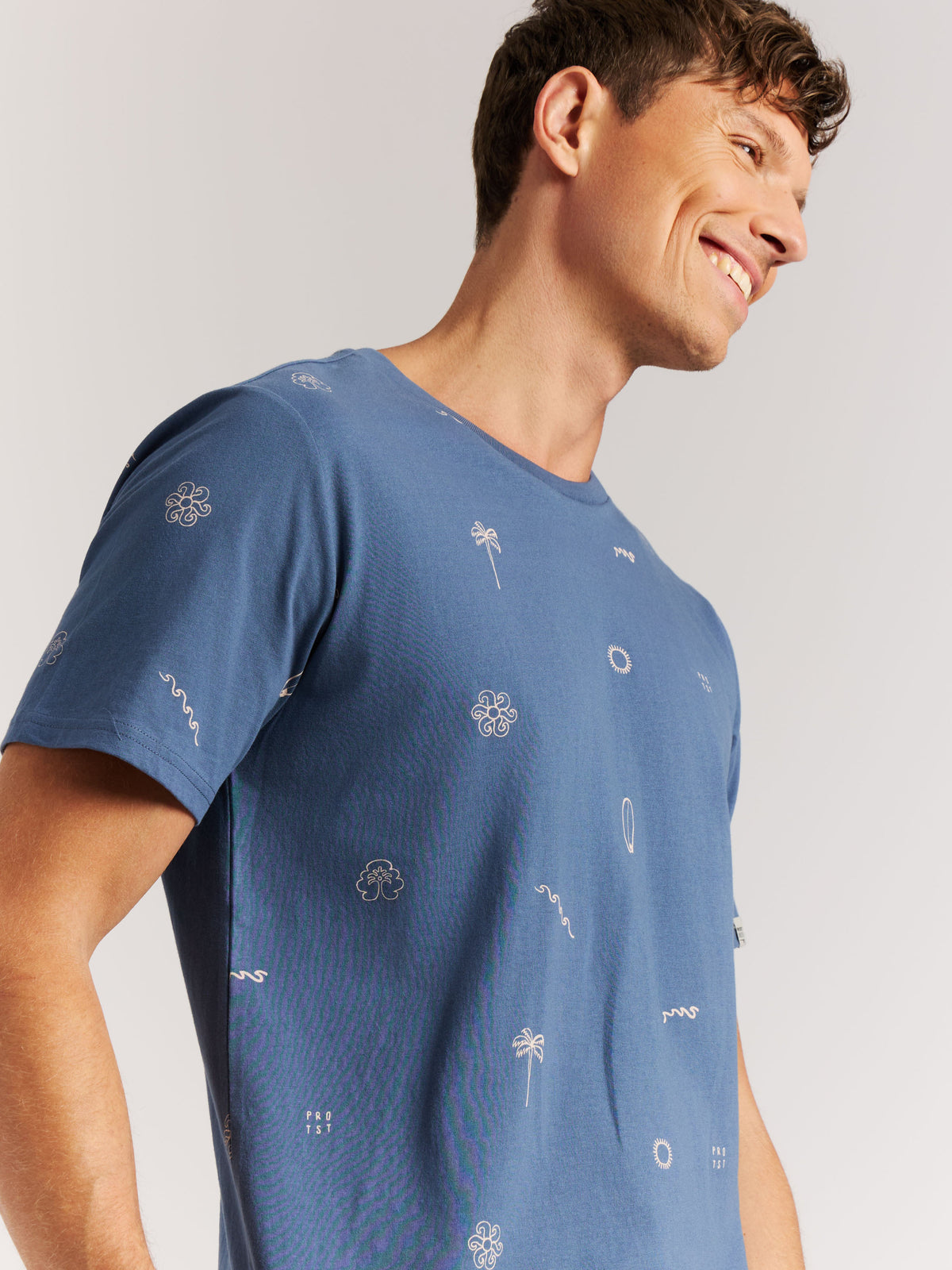 PROTEST PRTKeely Tees Shortsleeve | Empire Blue