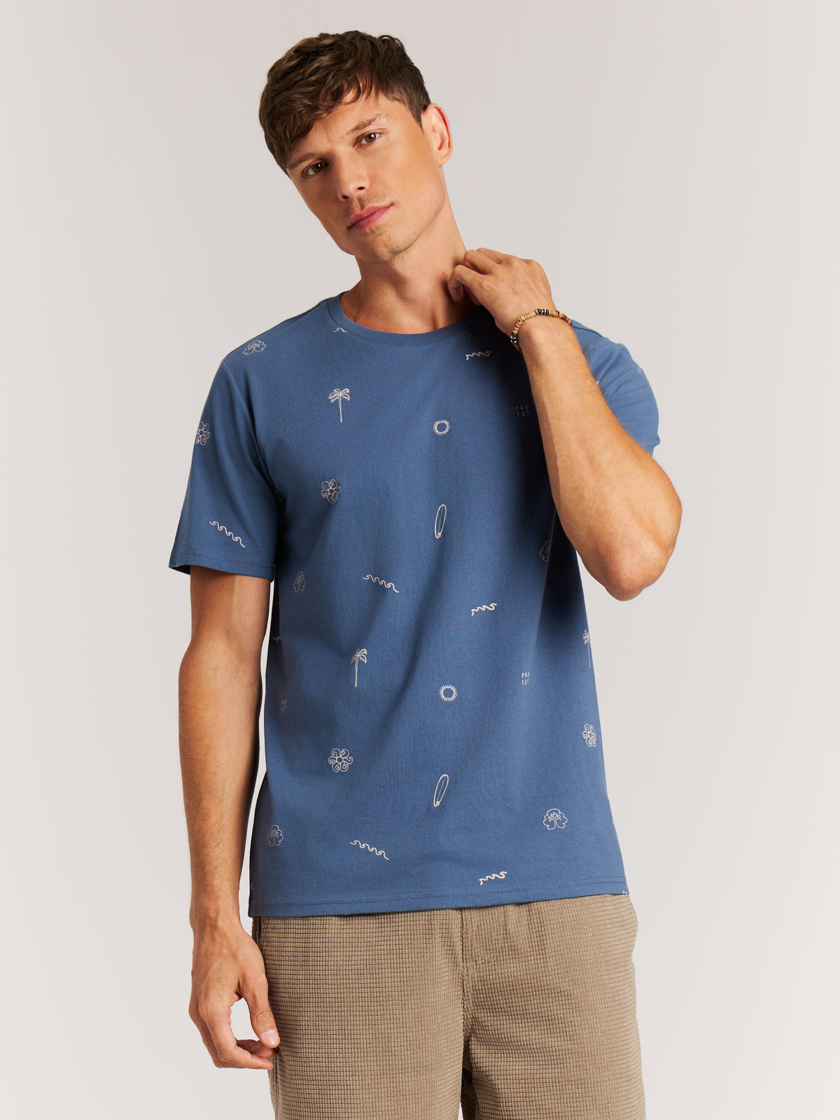 PROTEST PRTKeely Tees Shortsleeve | Empire Blue