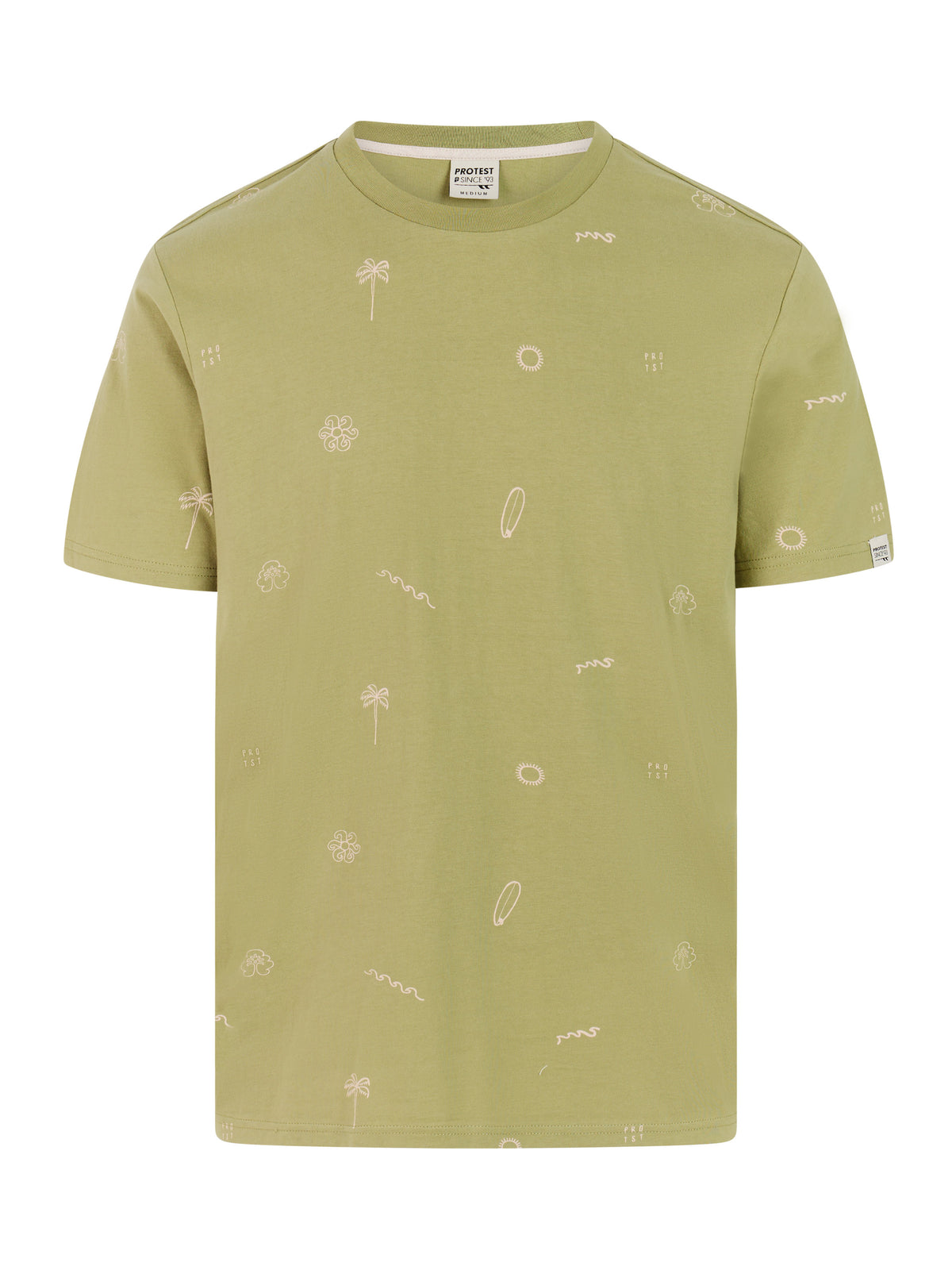 PROTEST PRTKeely Tees Shortsleeve | Fern Green