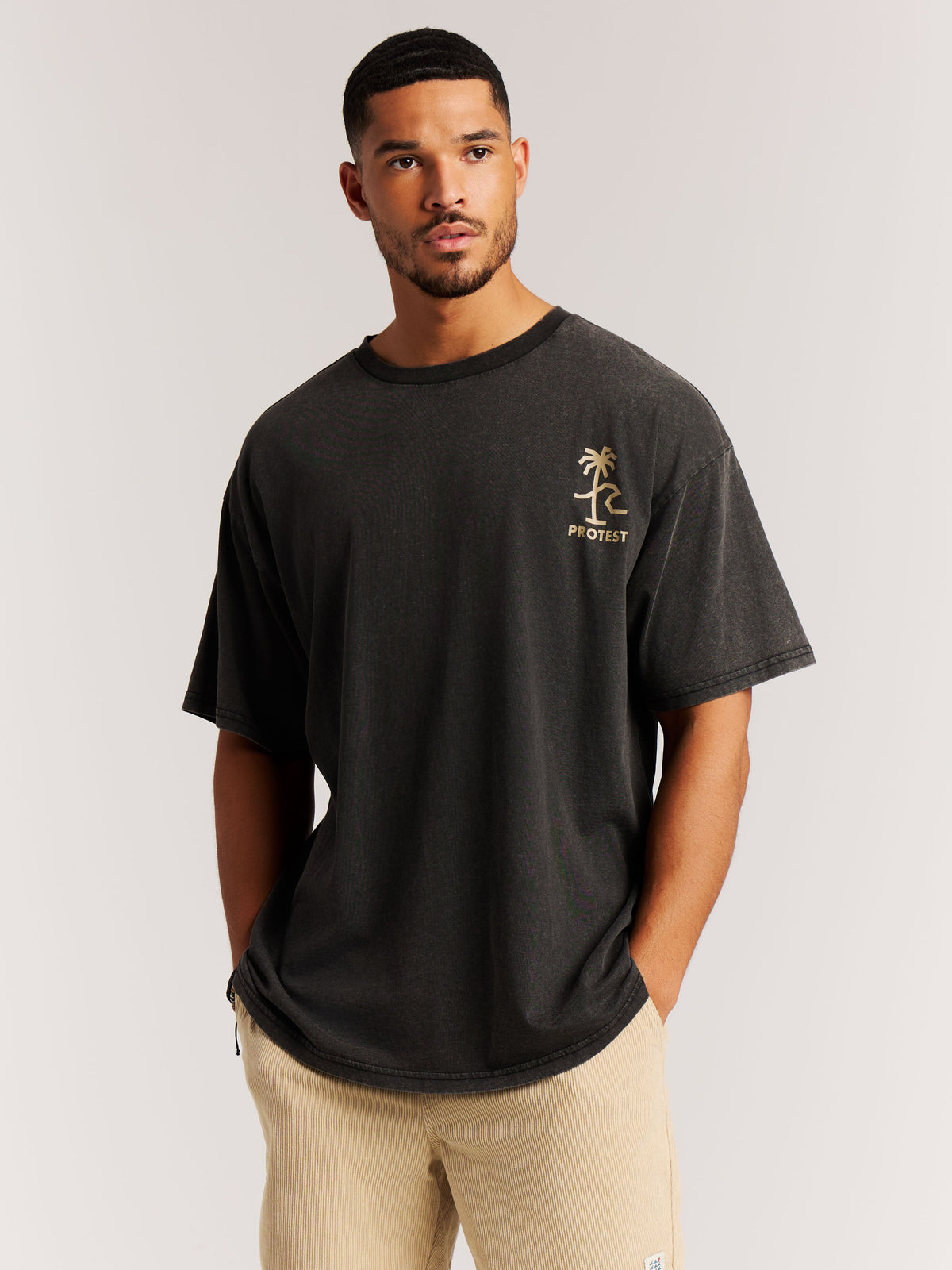 PROTEST PRTDenwick Tees Shortsleeve | True Black