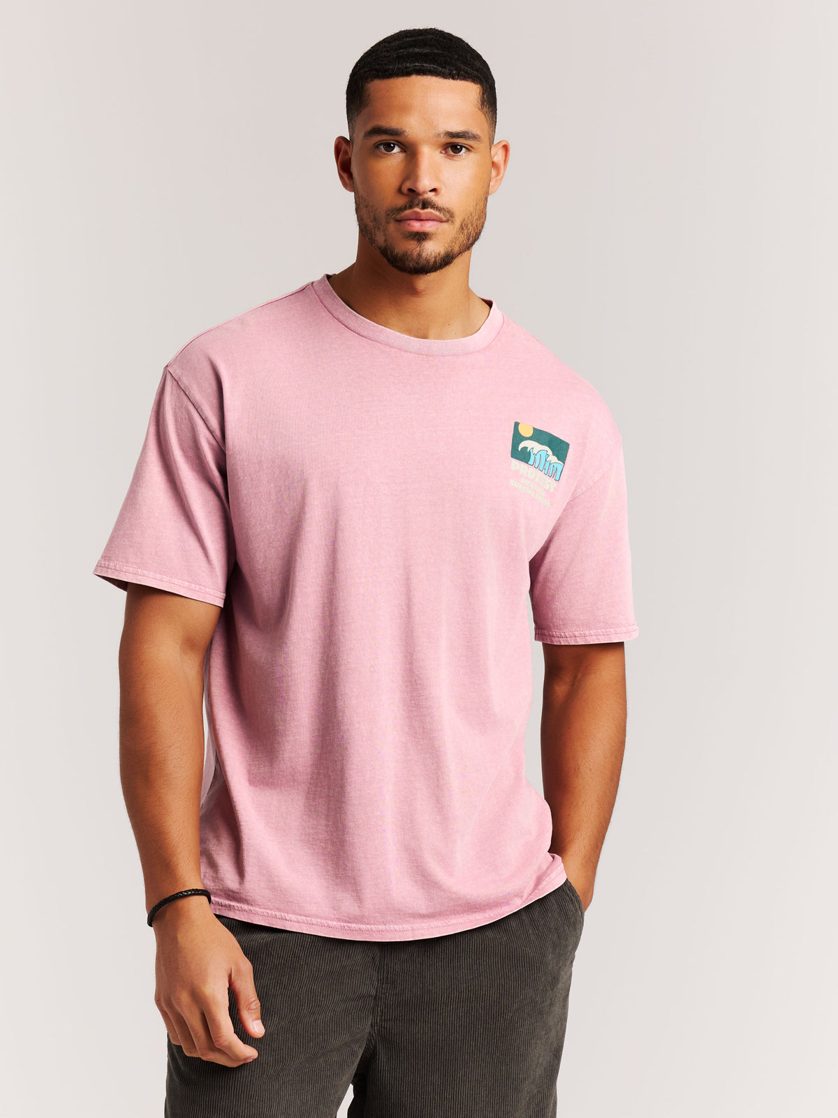 PROTEST PRTMalana Tees Shortsleeve | Plum Mauve