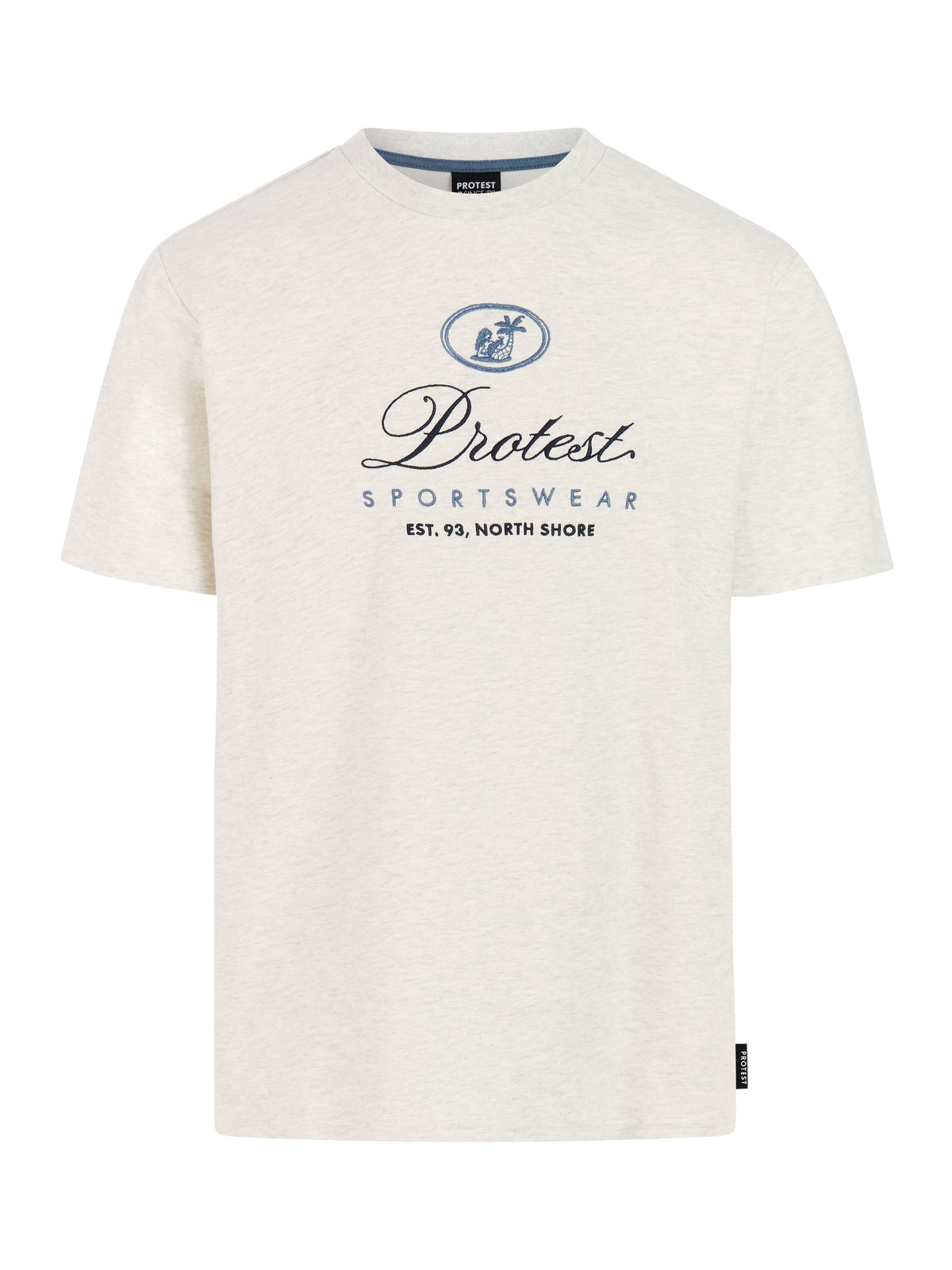 PROTEST PRTBiki T-Shirt | White Melange