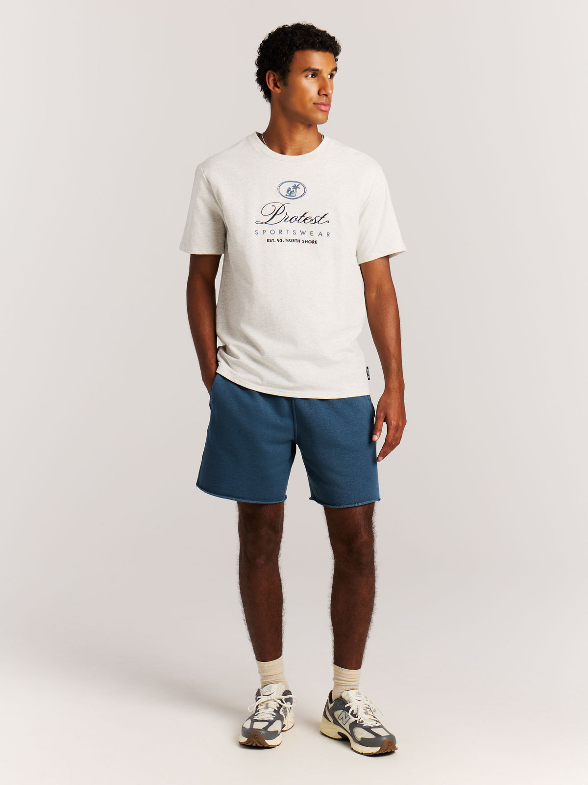 PROTEST PRTBiki T-Shirt | White Melange