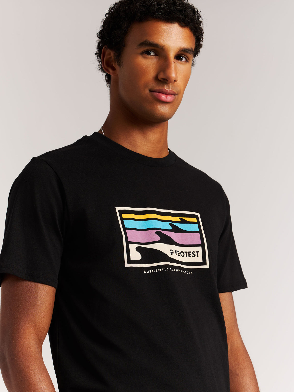 PROTEST PRTHanwell Tees Shortsleeve | True Black