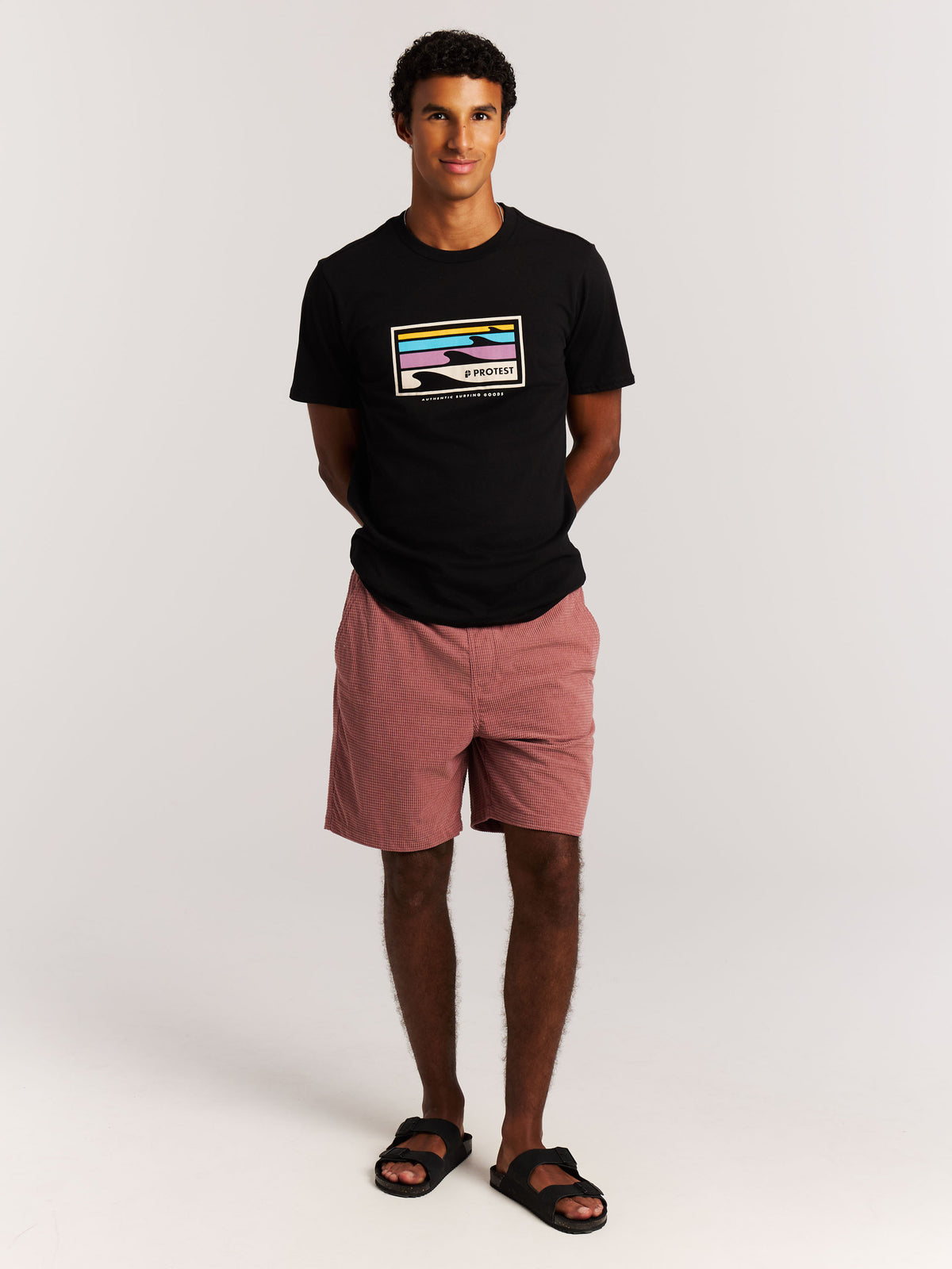 PROTEST PRTHanwell Tees Shortsleeve | True Black