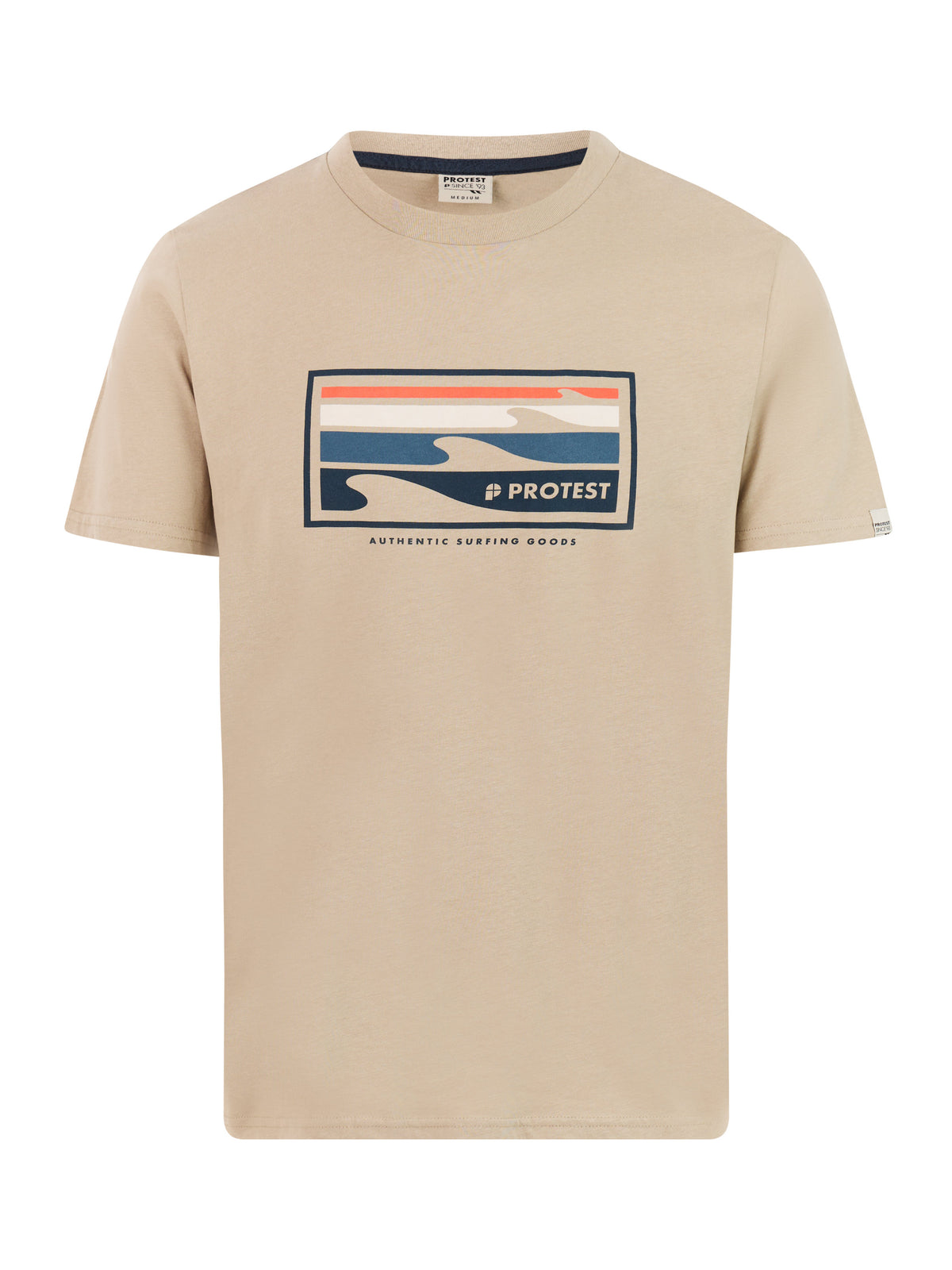 PROTEST PRTHanwell Tees Shortsleeve | BambooBeige
