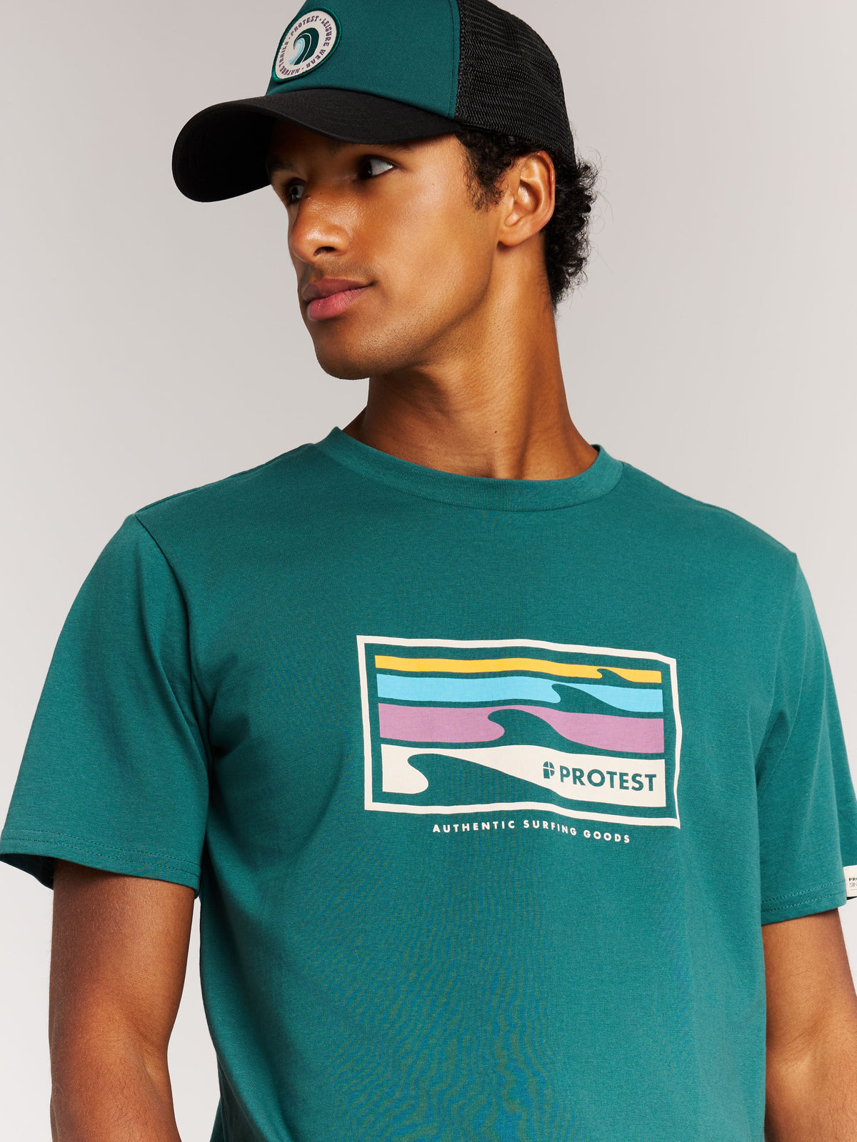PROTEST PRTHanwell T-Shirt | Dark Teal