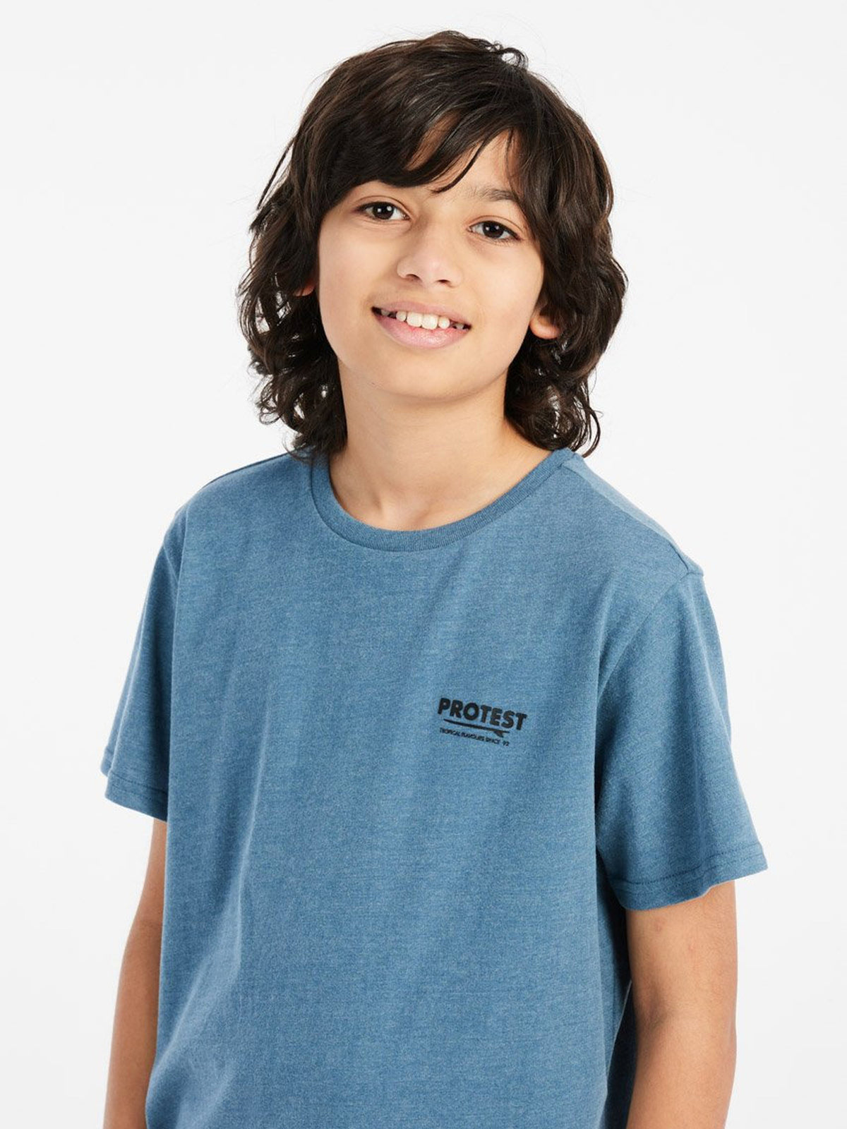 PROTEST PRTHunt JR Tees Shortsleeve | Raku Blue
