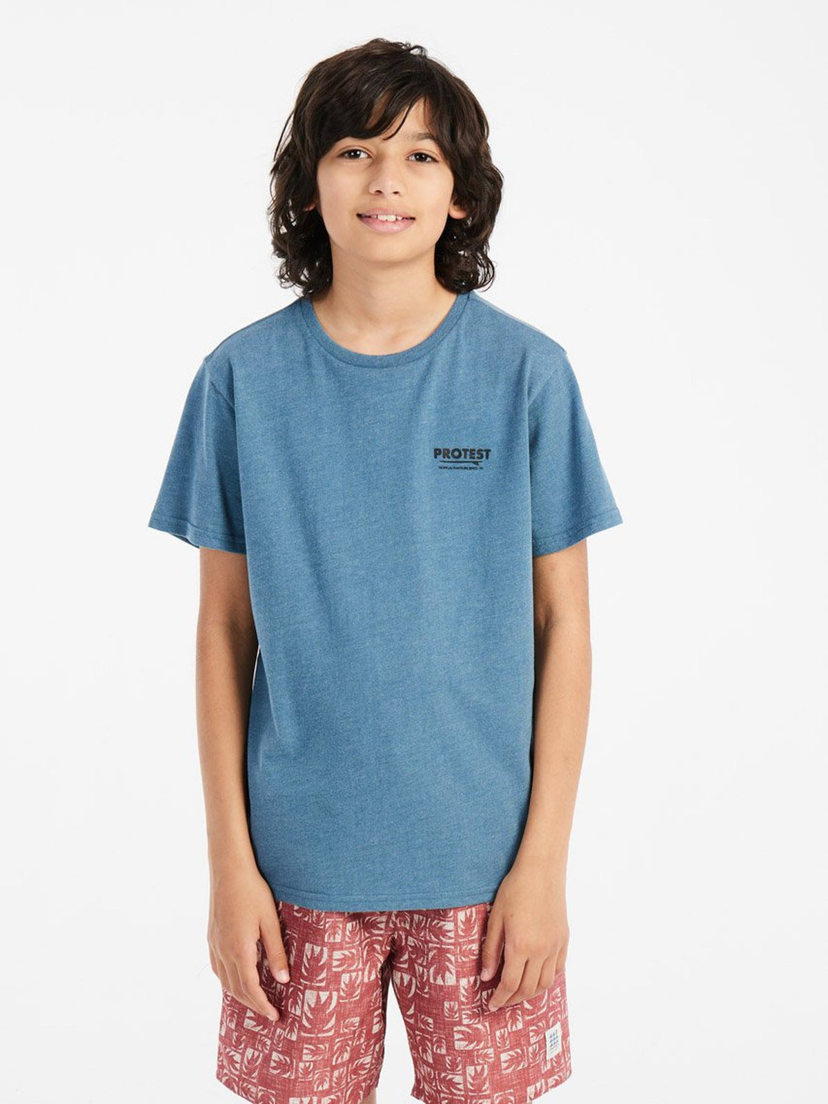 PROTEST PRTHunt JR Tees Shortsleeve | Raku Blue